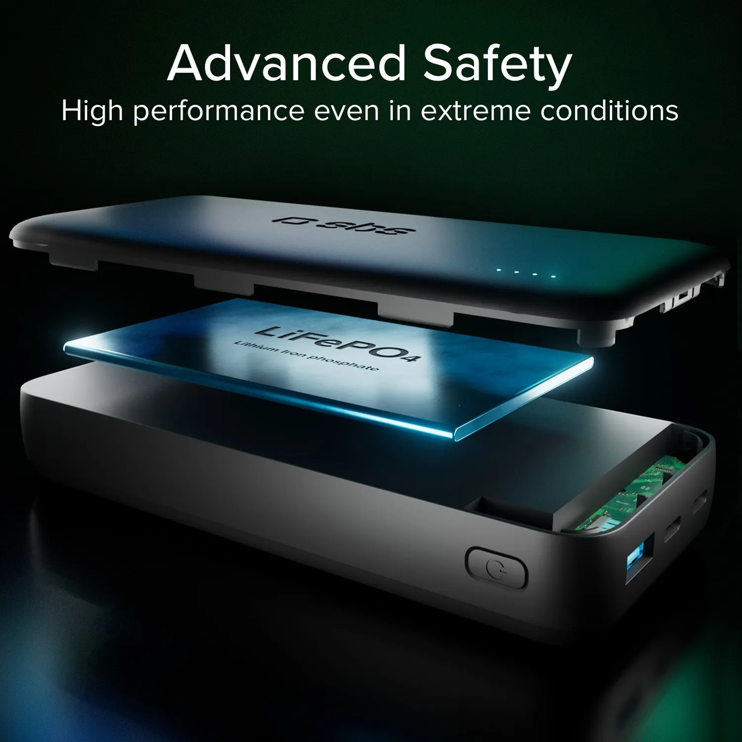 SBS Infinity Powerbank 20000 mAh LiFePO4 10W