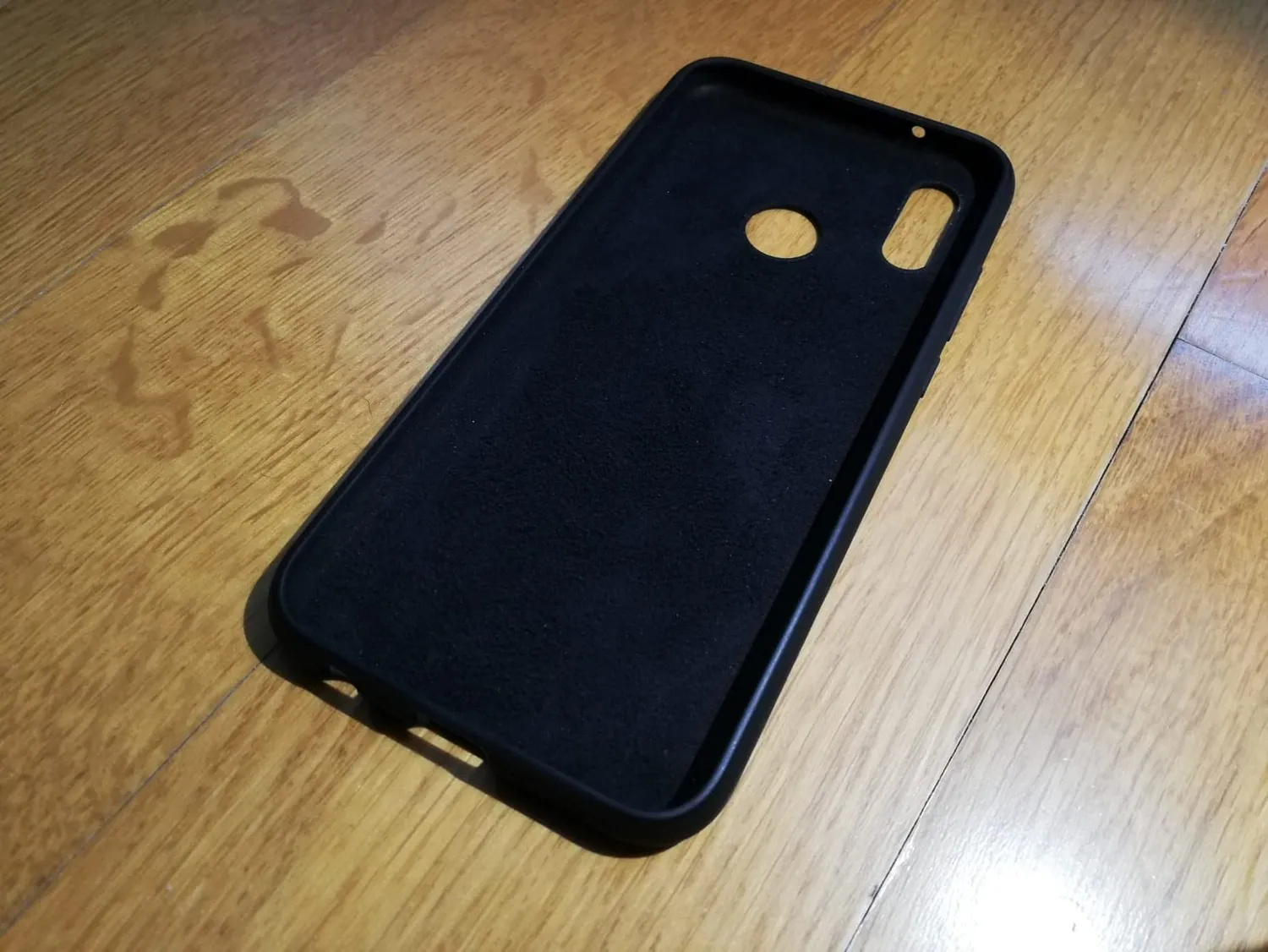 YATWIN Huawei P20 Lite Silikonhülle Schwarz Dünn