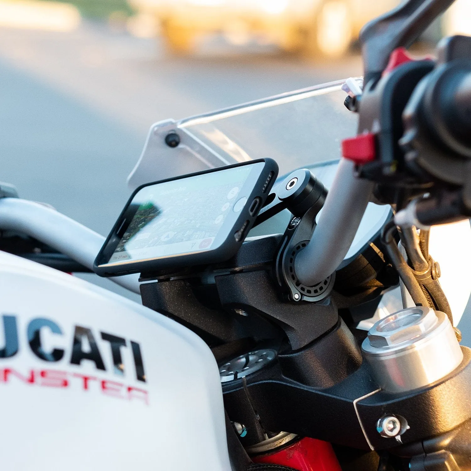 SP Connect Edition Grid Handyhülle Türkis Halterung