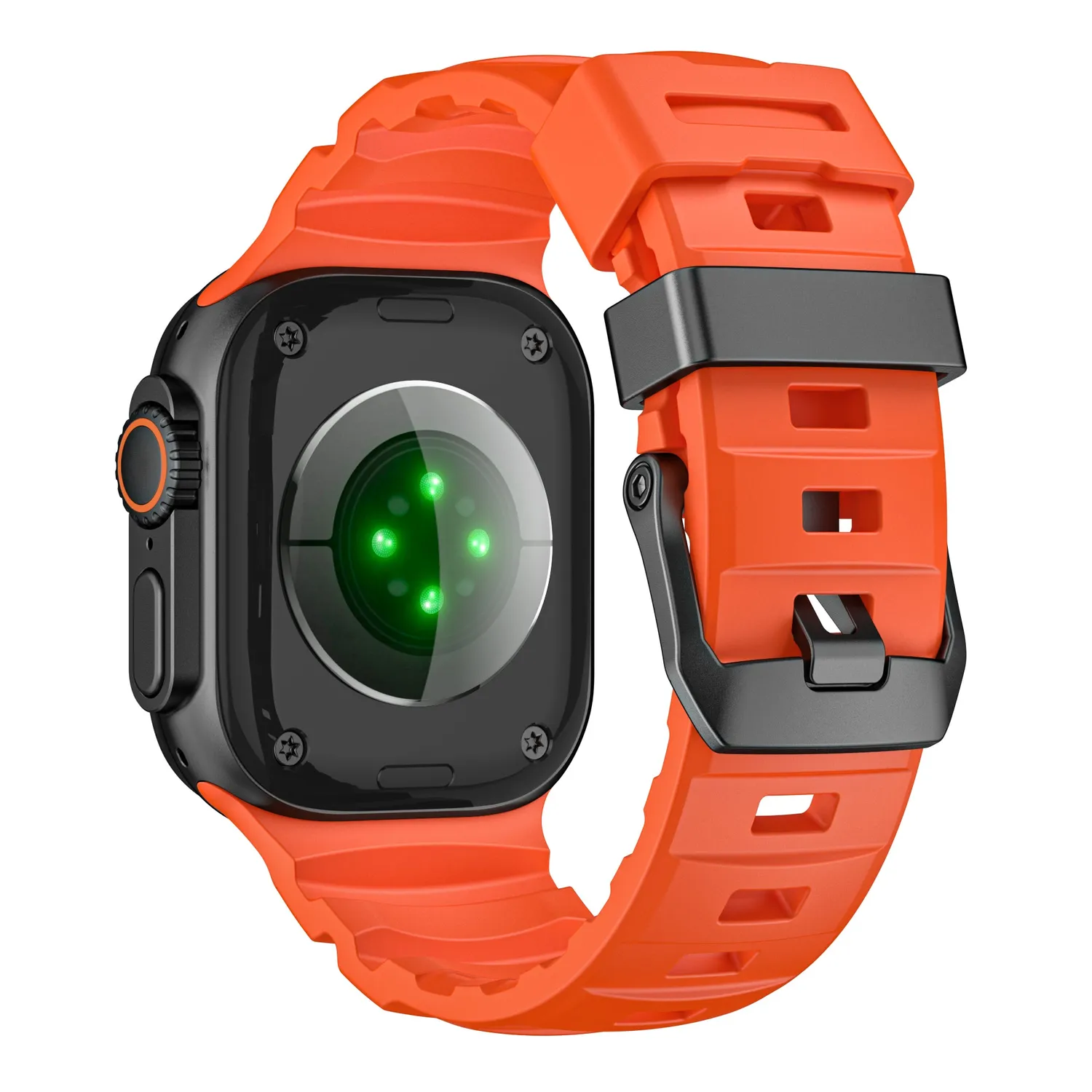 arktisband Flux Apple Watch Armband Anthrazit FKM