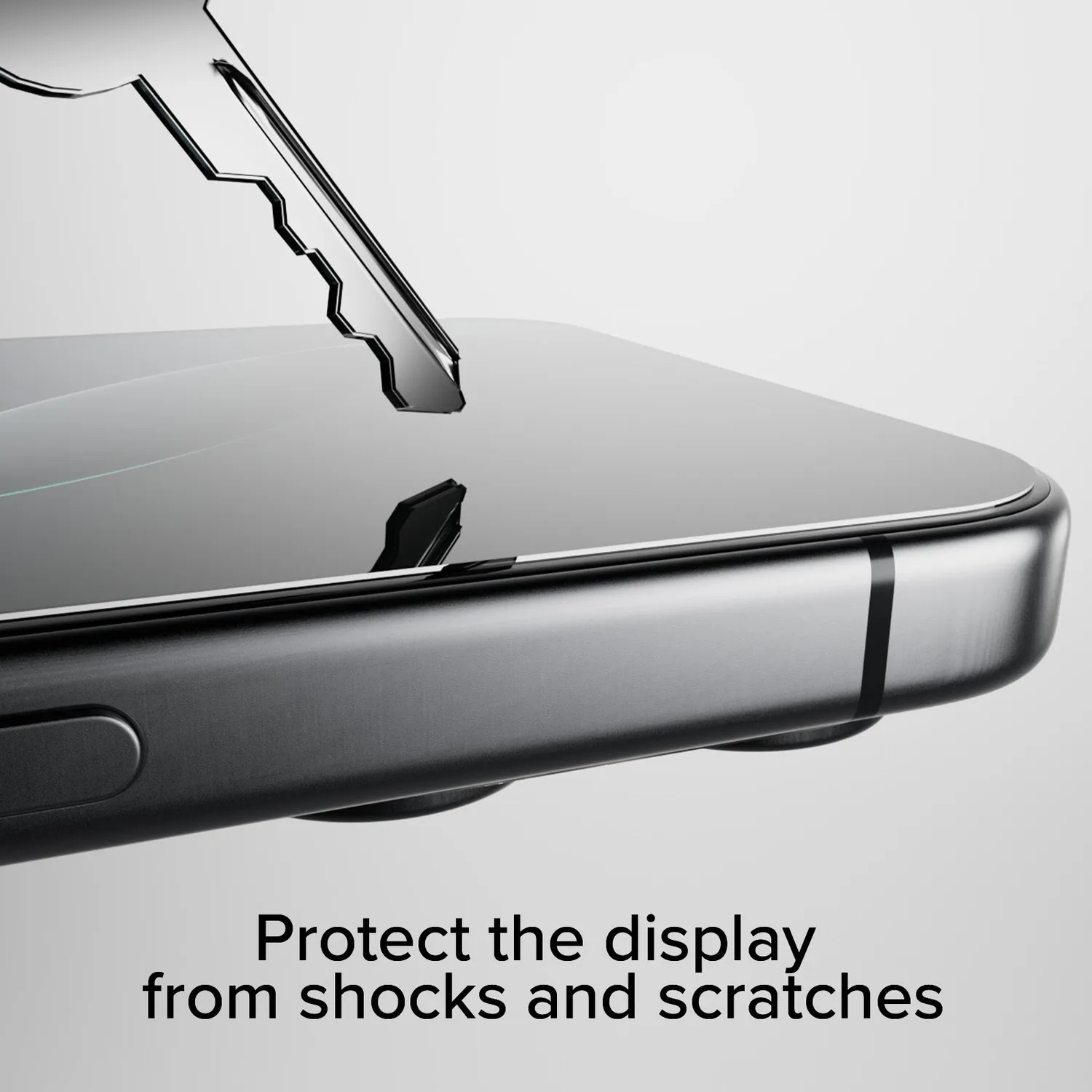 SBS Panzerglas iPhone 16 Pro Max Displayschutz transparent gehärtet