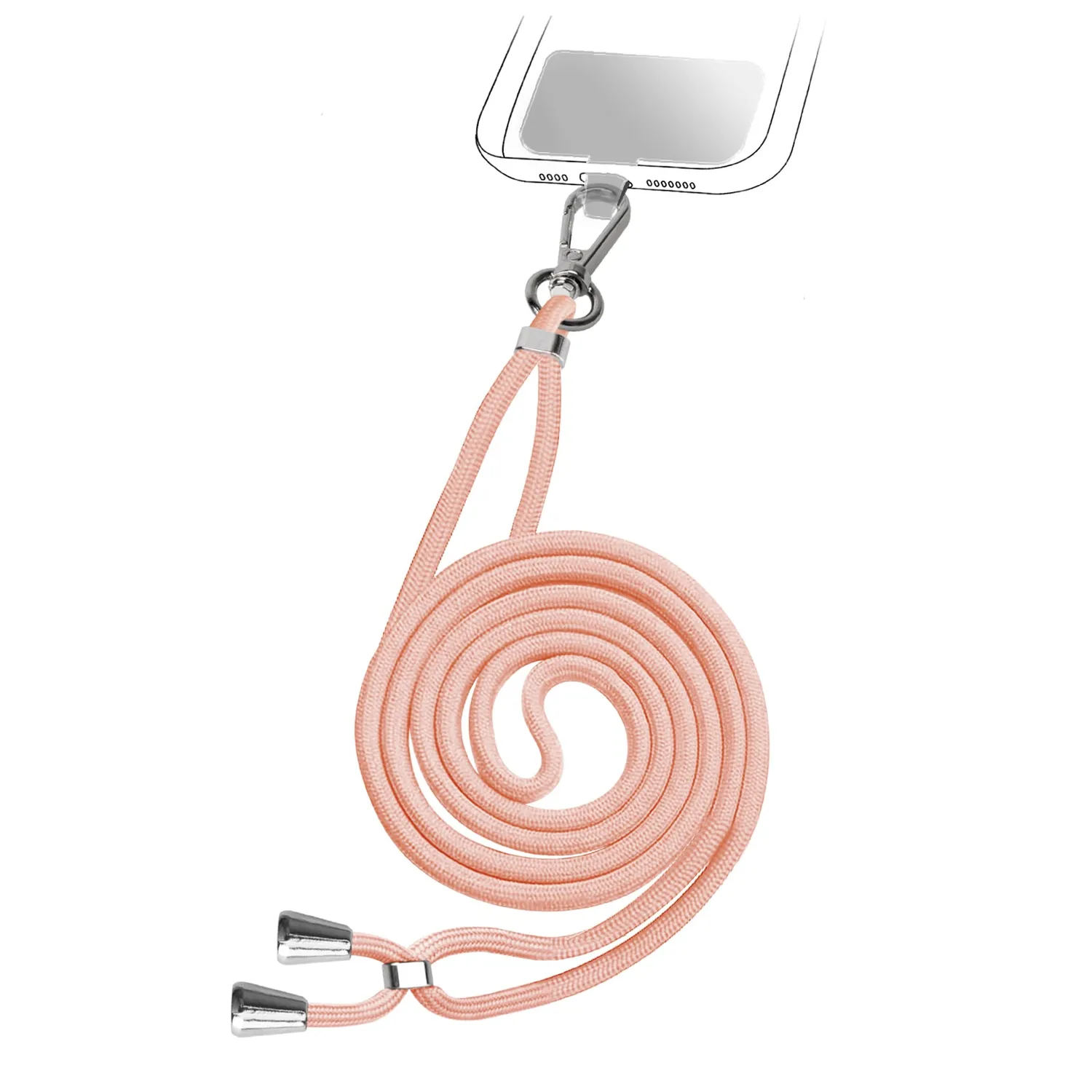 SBS Universal Handyband Umhängeband schwarz 70cm