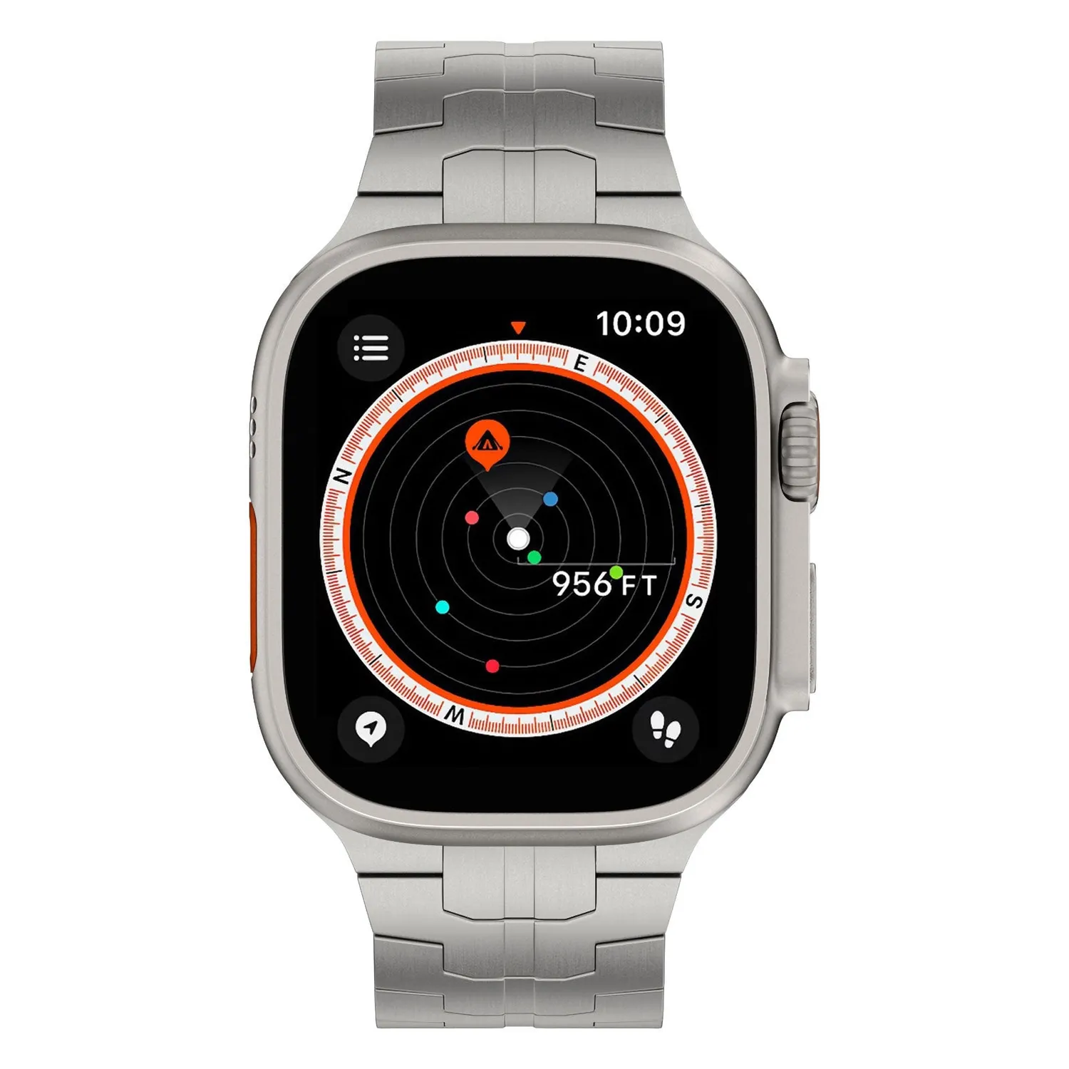 arktisband Titan Aviato Edition Apple Watch Armband Natur Ultra