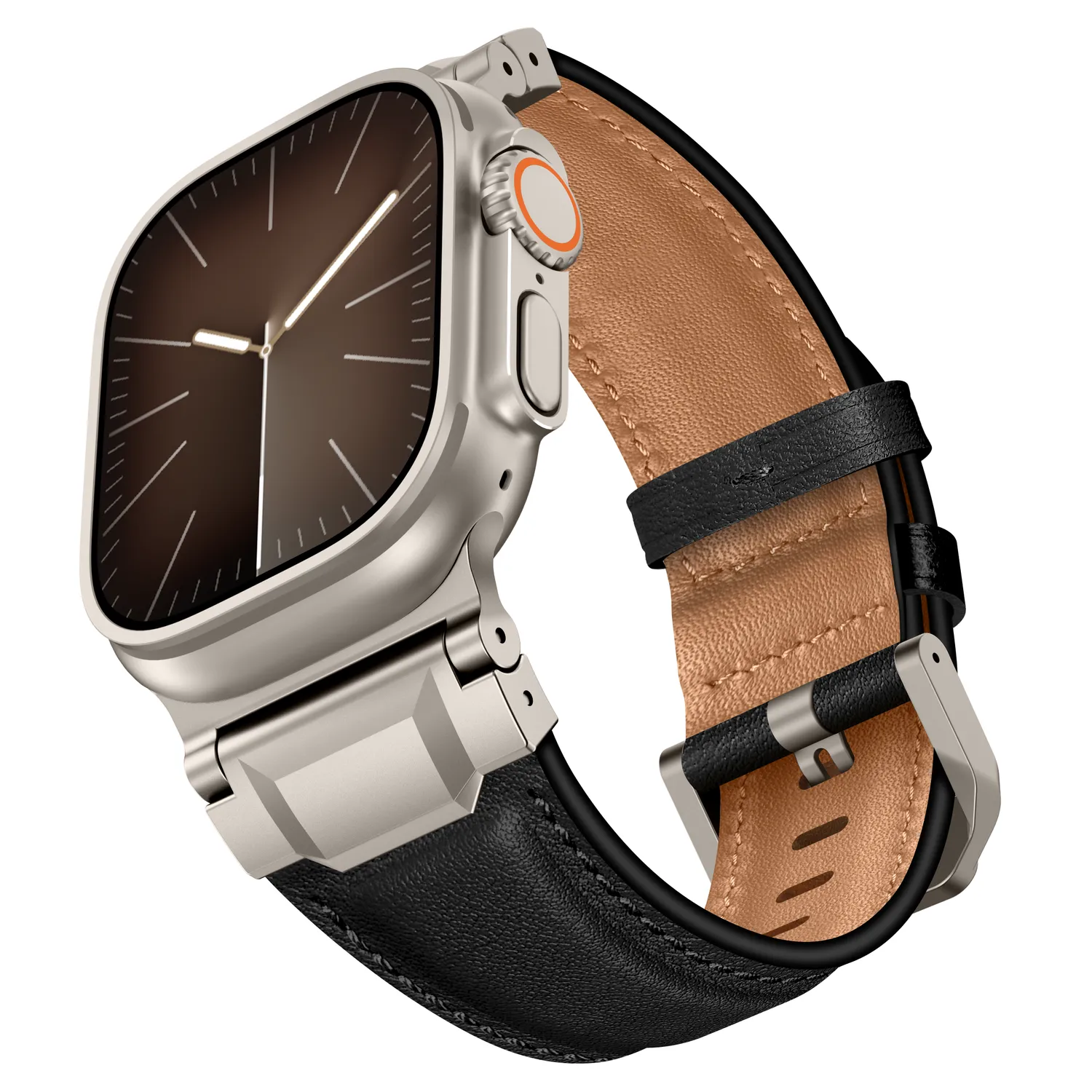 arktisband Delta Apple Watch Ultra Armband Braun 49mm