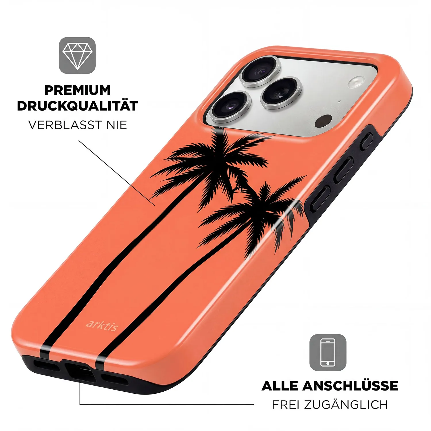 arktis Coral Coast iPhone 18 Pro Max Hülle MagSafe