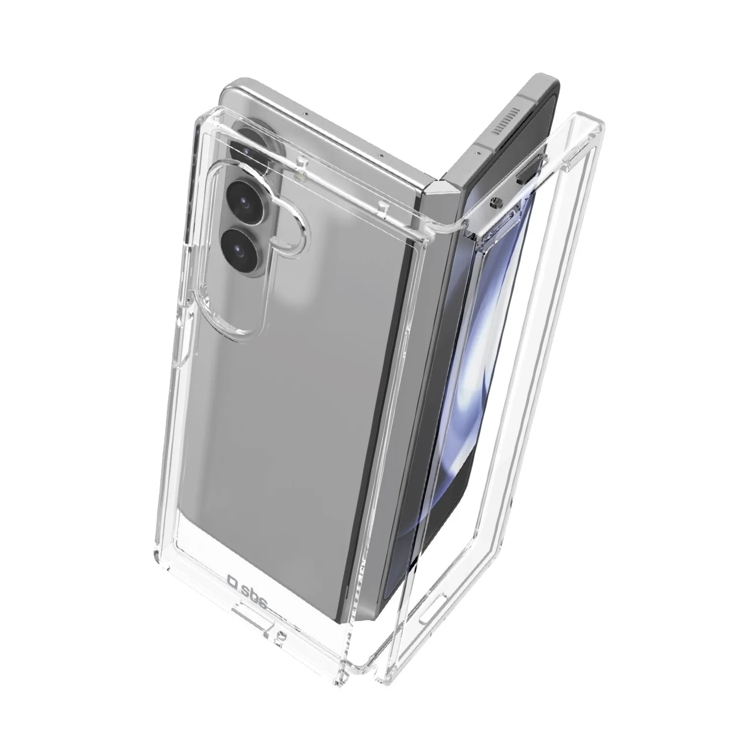 SBS Hybrid Case Samsung Z Fold 6 Hülle kabelloses Laden