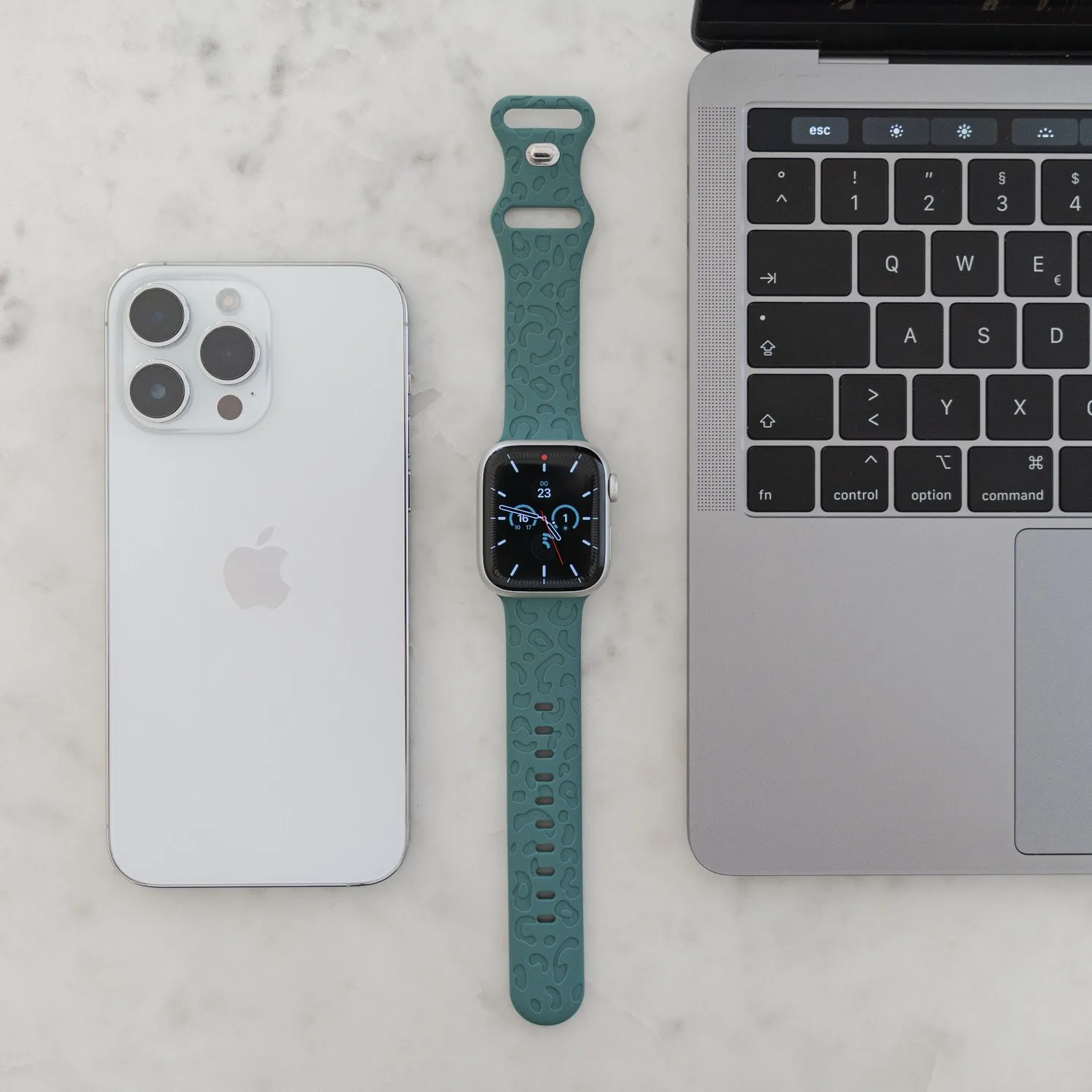 arktisband Leopard Apple Watch Armband Silikon