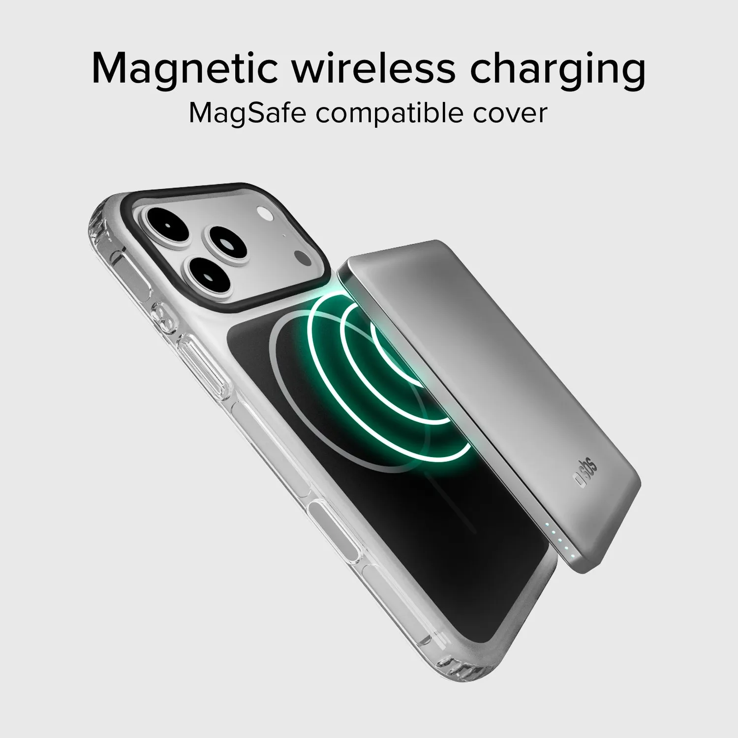 SBS Block iPhone 17 Pro Max Hülle MagSafe schwarz stoßfest