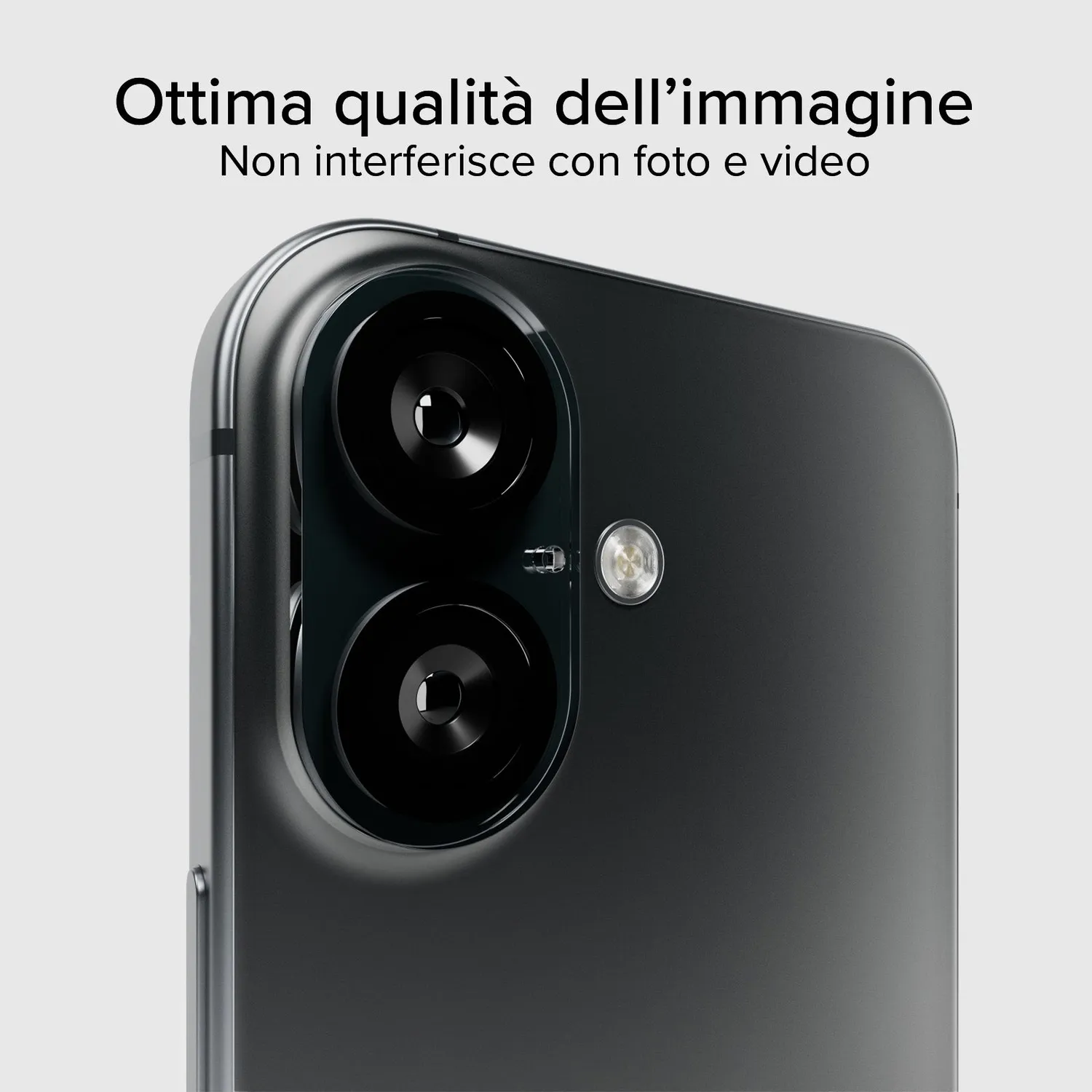 SBS Kamera Linsenschutz iPhone 16 Plus Glas transparent