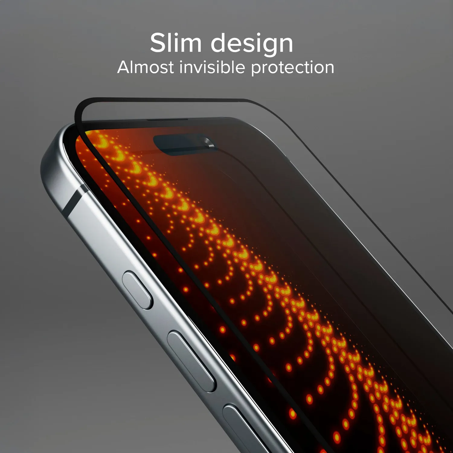 SBS D3O iPhone 16/15 Pro Panzerglas ultraresistent