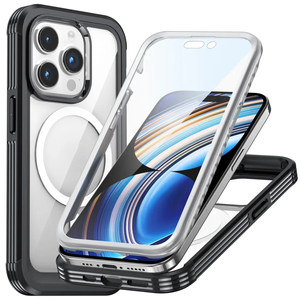 arktis 360ULTIMATE iPhone 15 Pro Max Hülle schwarz 360°
