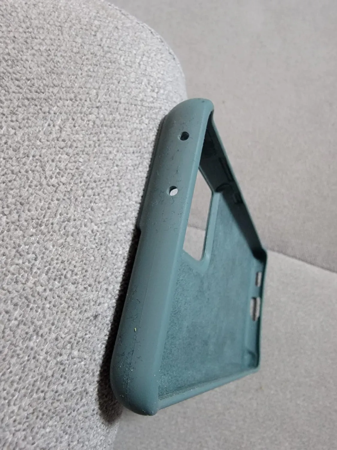 EAZY CASE Galaxy S21 Ultra 5G Silikonhülle Beere Premium