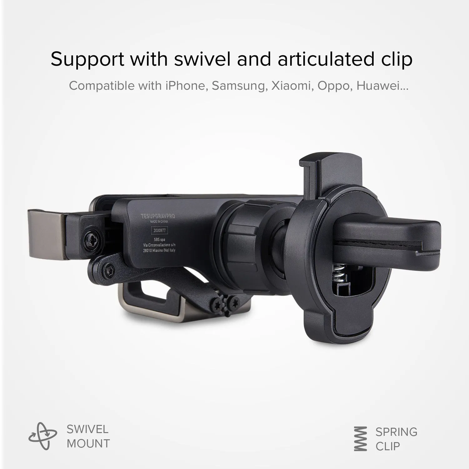 SBS Gravity Pro Handyhalterung Auto Metall Gravitation