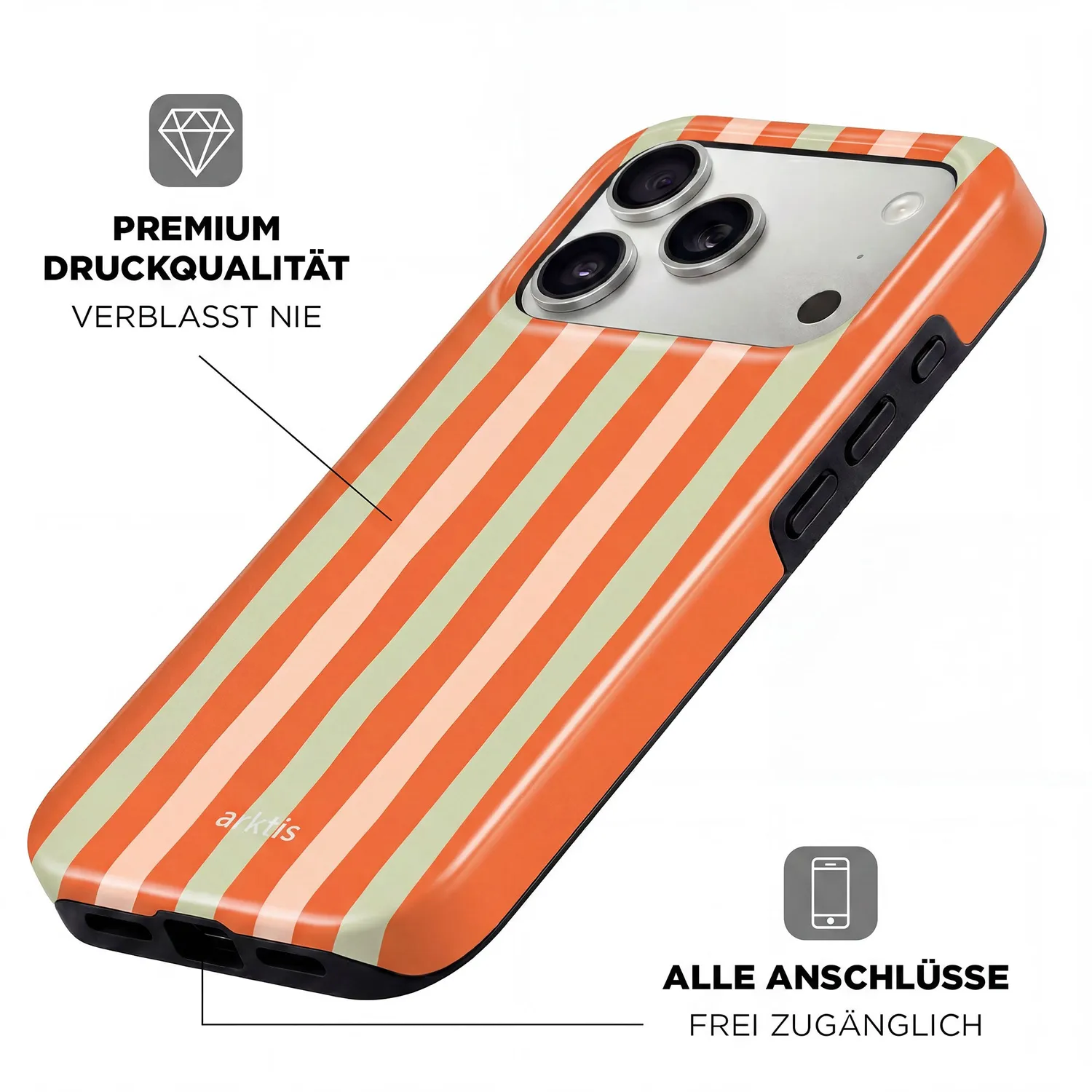 arktis Bellissima iPhone 14 Hülle MagSafe