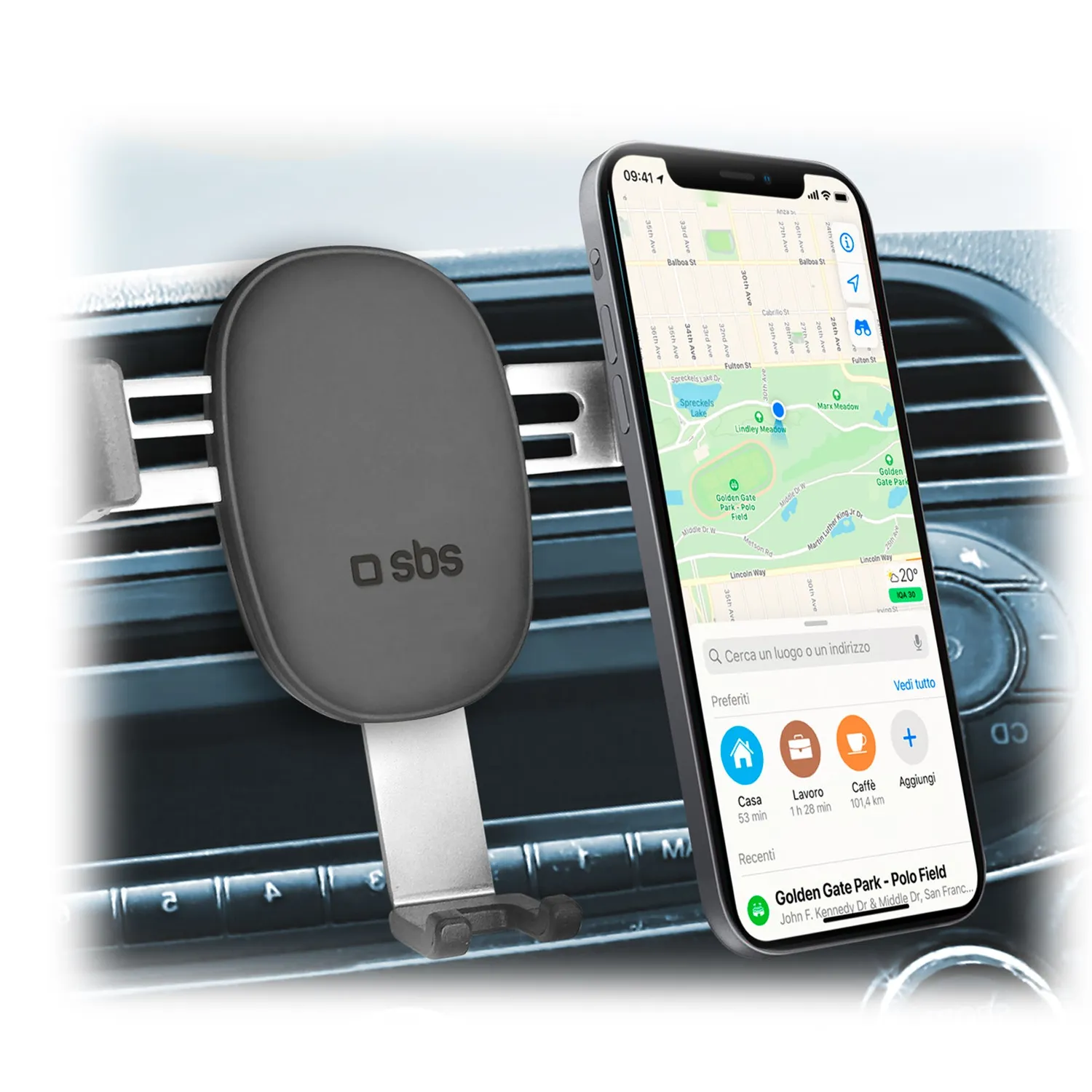 SBS Gravity Auto Handyhalterung Lüftung