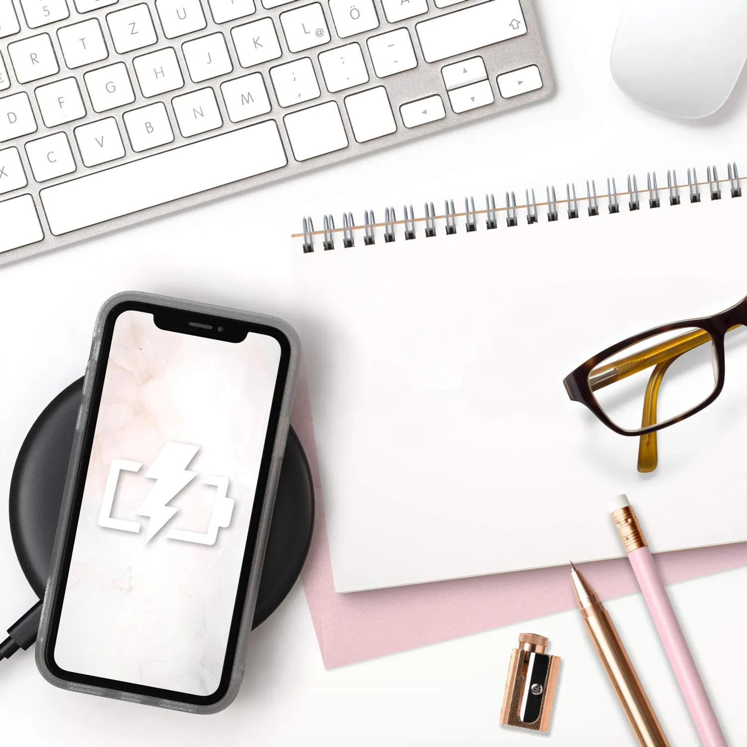 EAZY CASE iPhone XR Silikonhülle Blumen Rosé-Gold