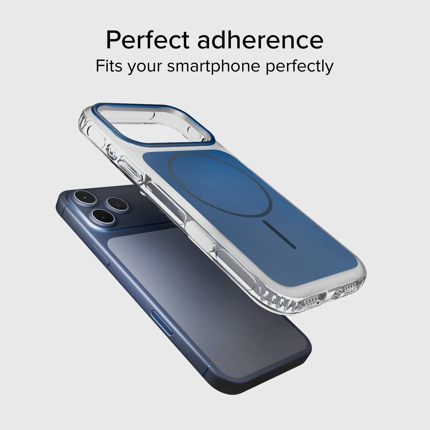 SBS Block iPhone 17 Pro/18 Pro Hülle Blau MagSafe