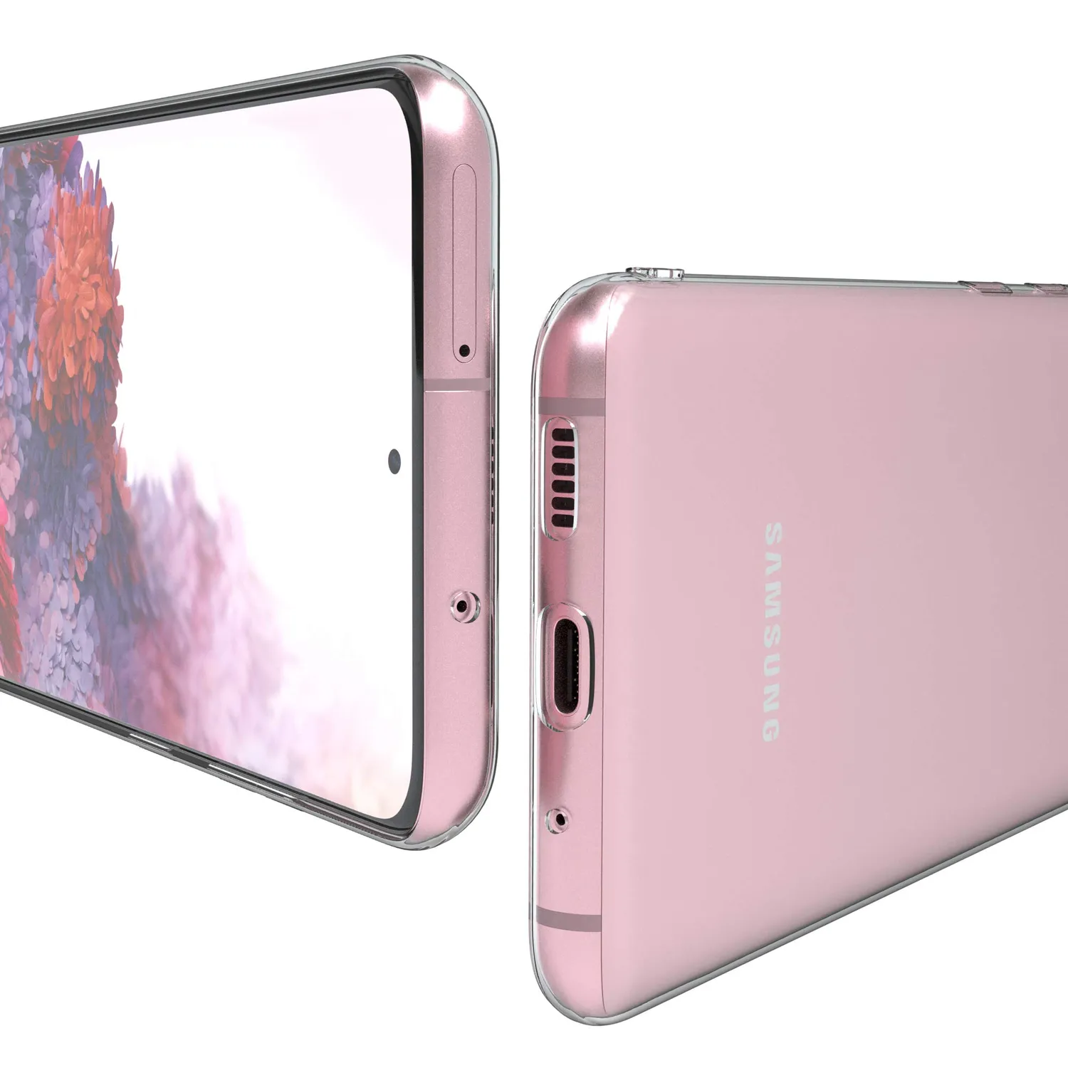 EAZY CASE Galaxy S20 Silikonhülle Transparent 0,8 mm dünn