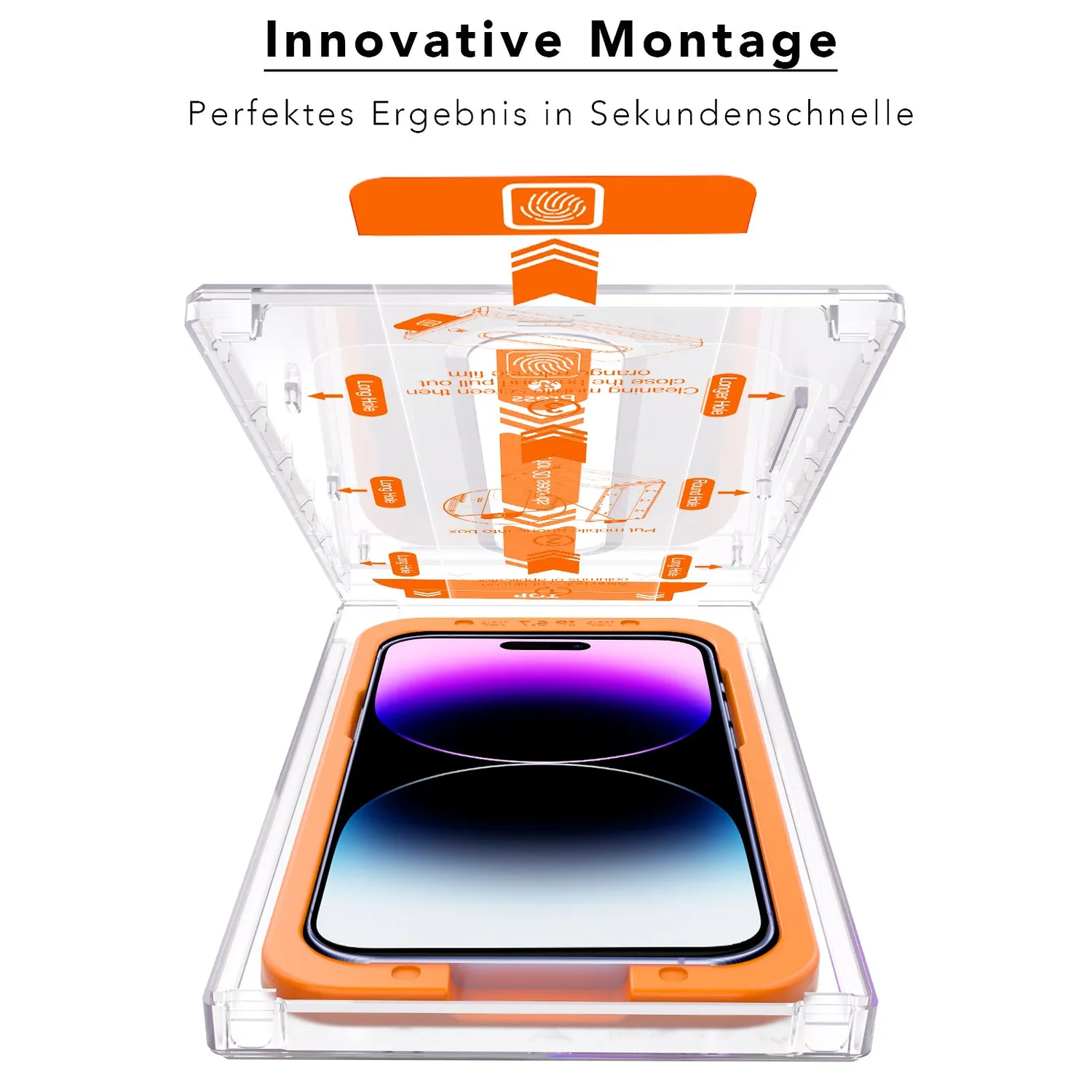 arktis REVOLUTION iPhone 14 Pro Max Panzerglas 2er Set
