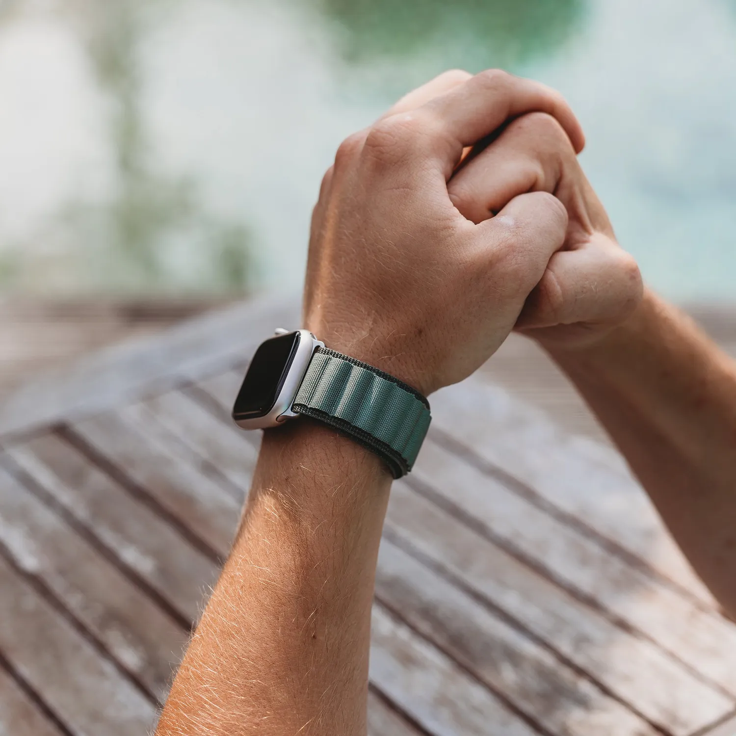 arktisband Apple Watch Armband Explorer Grün 49mm