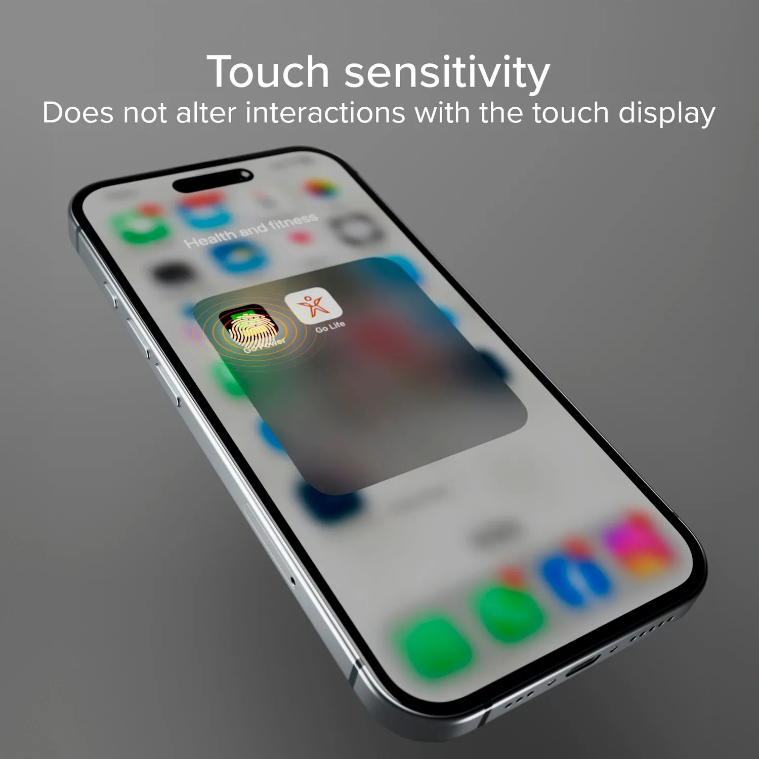 SBS D3O iPhone 16 Plus/15 Plus Panzerglas Schwarz ultradünn