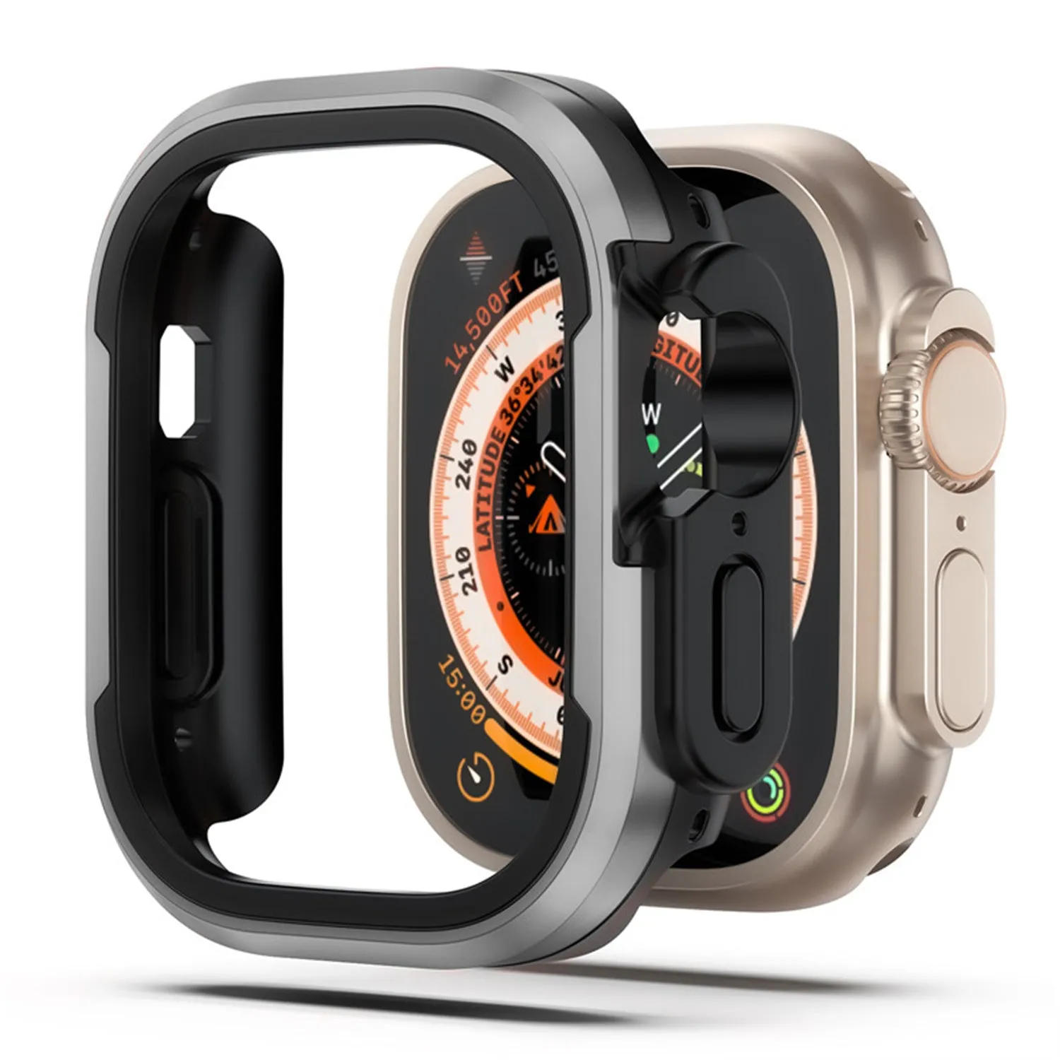 arktis DEFENDER Apple Watch Ultra Hülle Black 49mm