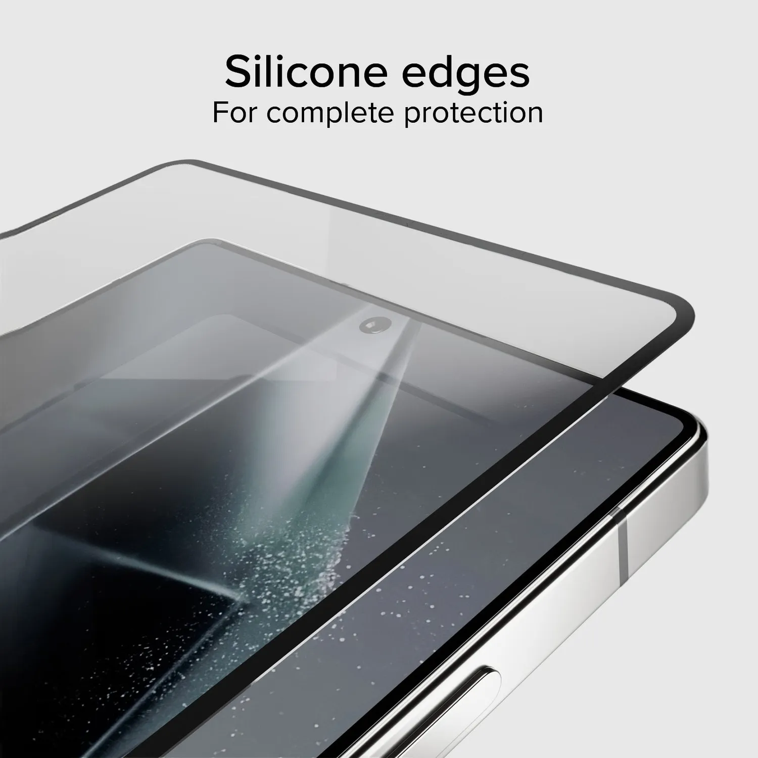 SBS Full Cover Galaxy S25 Ultra Panzerglas schwarz