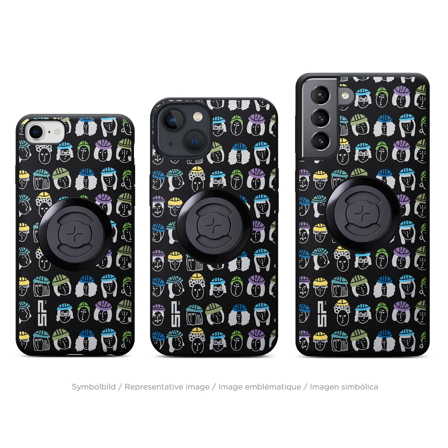 SP Connect Edition iPhone 15 Pro Hülle Helmets Motiv