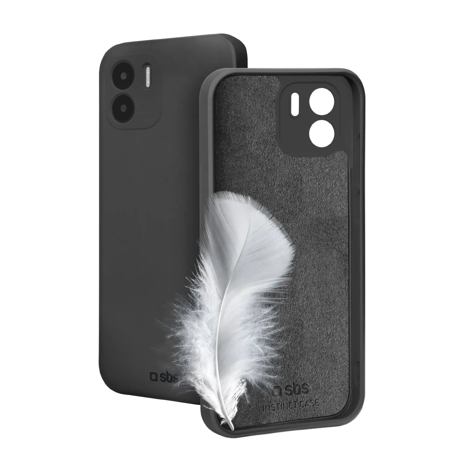 SBS Instinct Xiaomi Redmi A1 A2 Hülle schwarz stoßfest