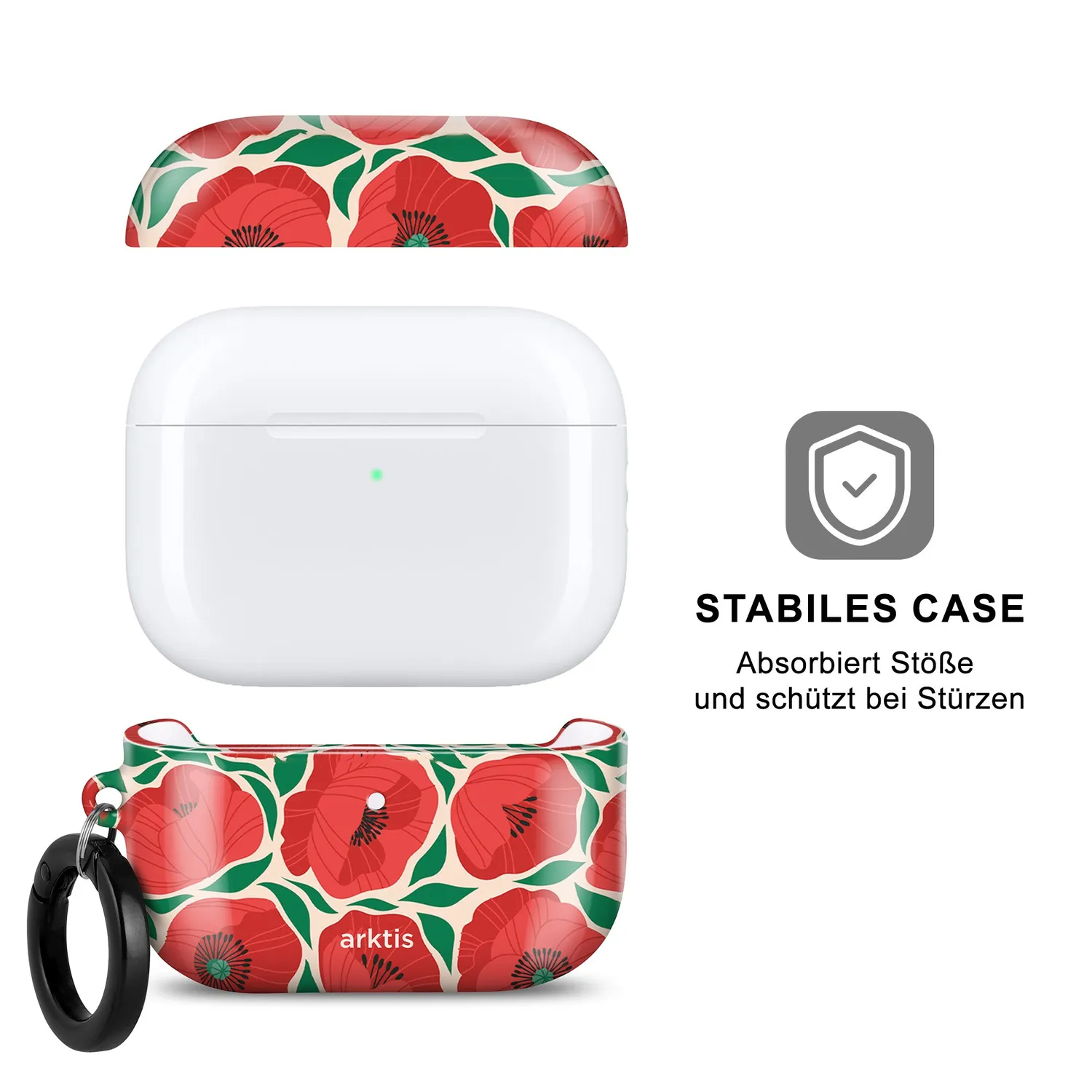 arktis AirPods Pro 3 Hülle Summer Garden Print