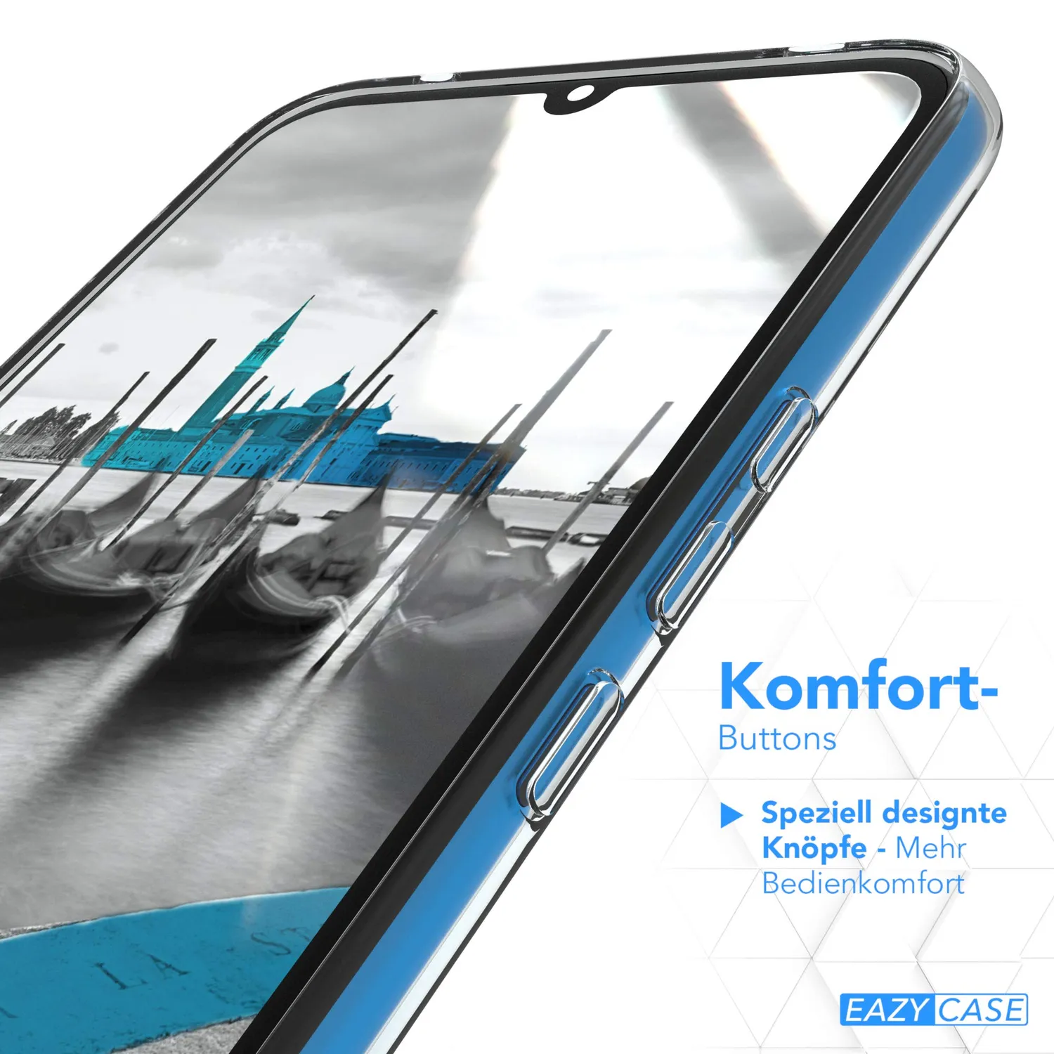 EAZY CASE Mi 10 Lite Silikonhülle Transparent ultra dünn