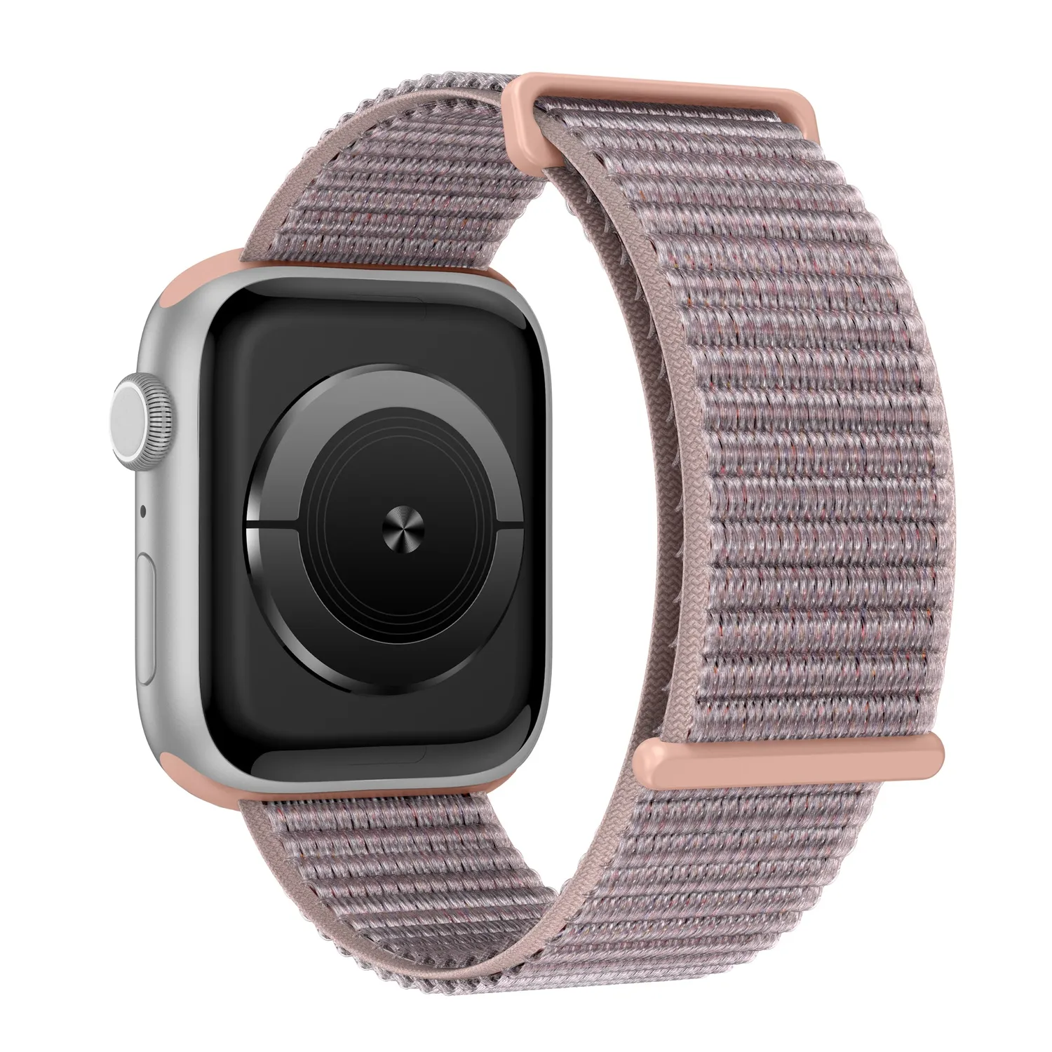 arktisband Fun Apple Watch Sportarmband Nylon sandrosa