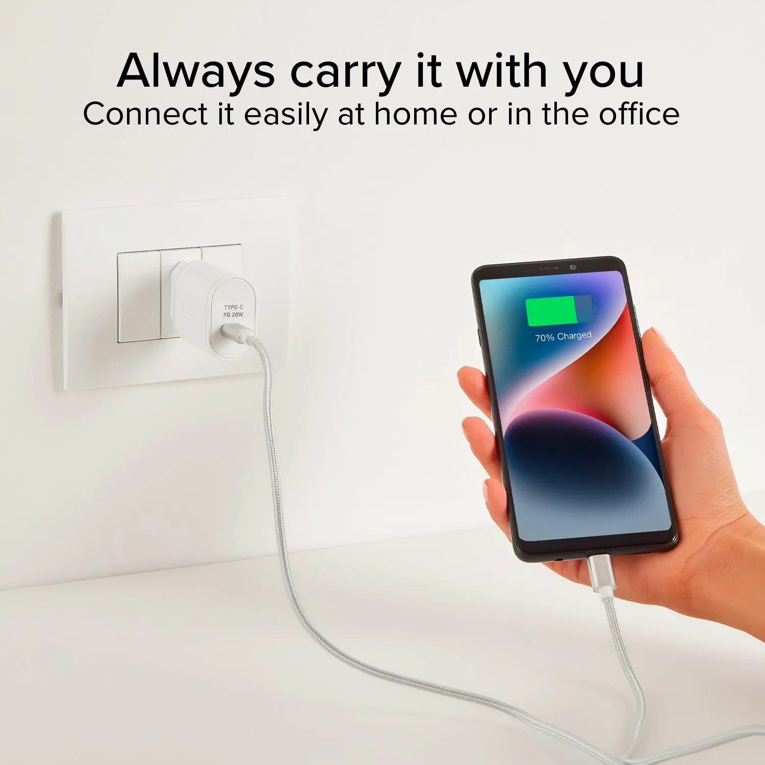 SBS Power Delivery Netzteil 20W USB-C Ladegerät schnell
