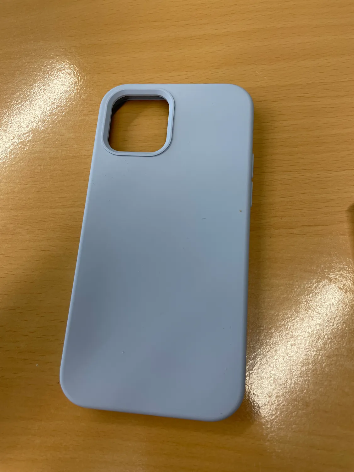YATWIN Silikon Handyhülle iPhone 12 12 Pro Grau matt Ganzkörper