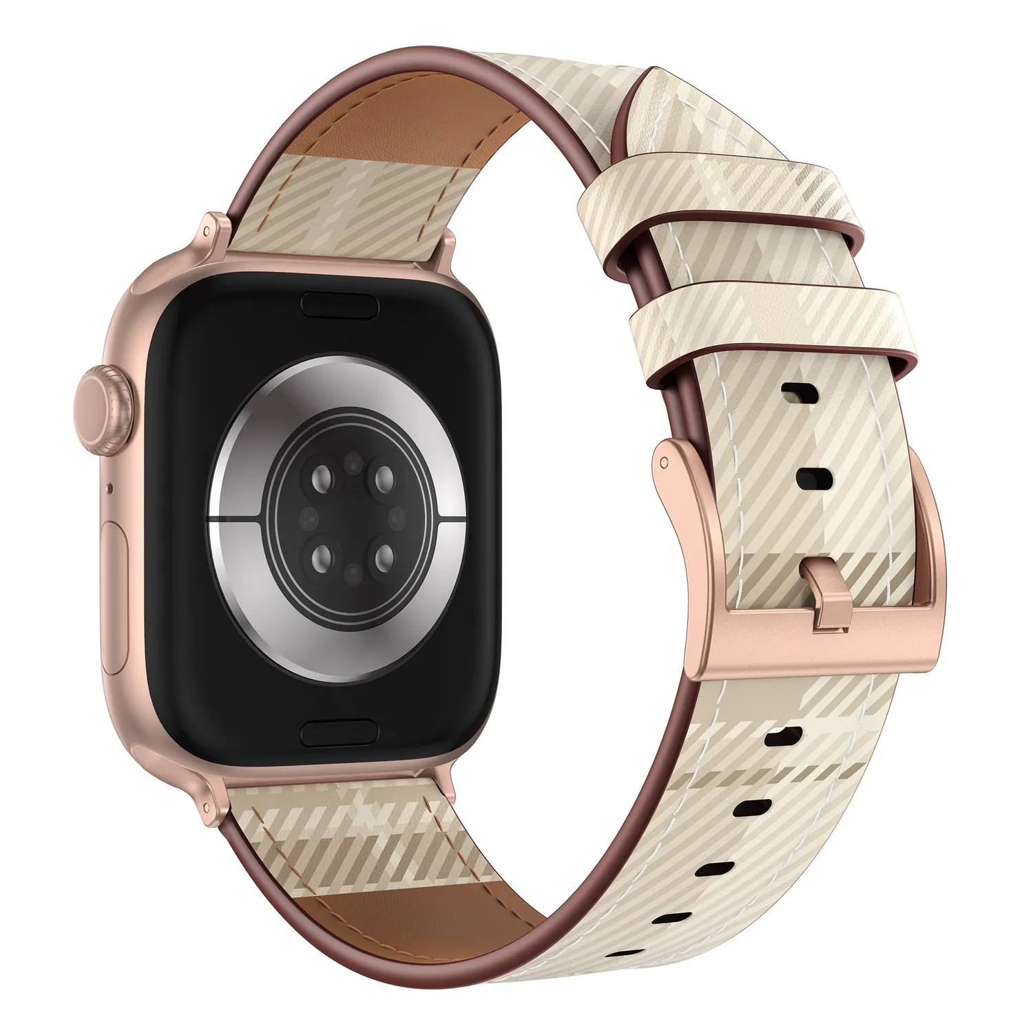arktis Studio Apple Watch Armband Karo Stoff