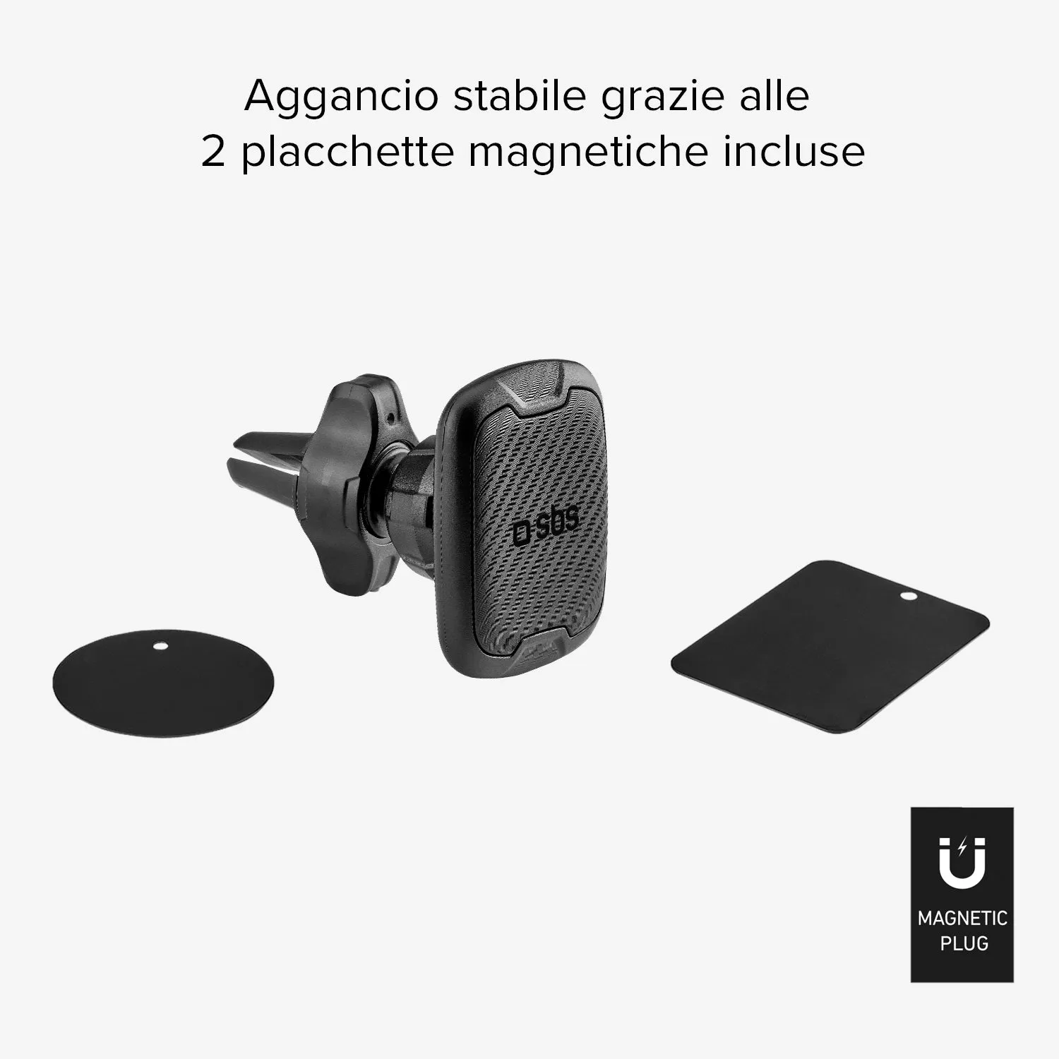 SBS Nevada Magnet Handyhalter Auto Lüftung