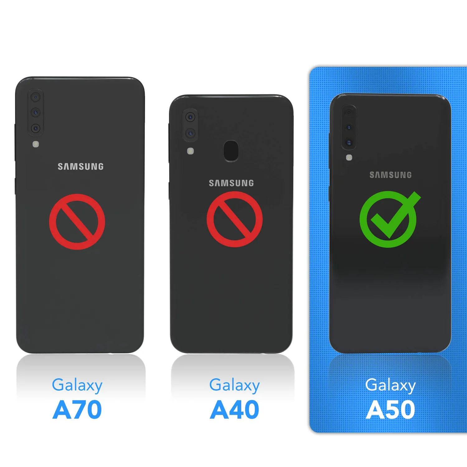 EAZY CASE Galaxy A50 / A30s / A50s Handyhülle Clear Transparent ultradünn