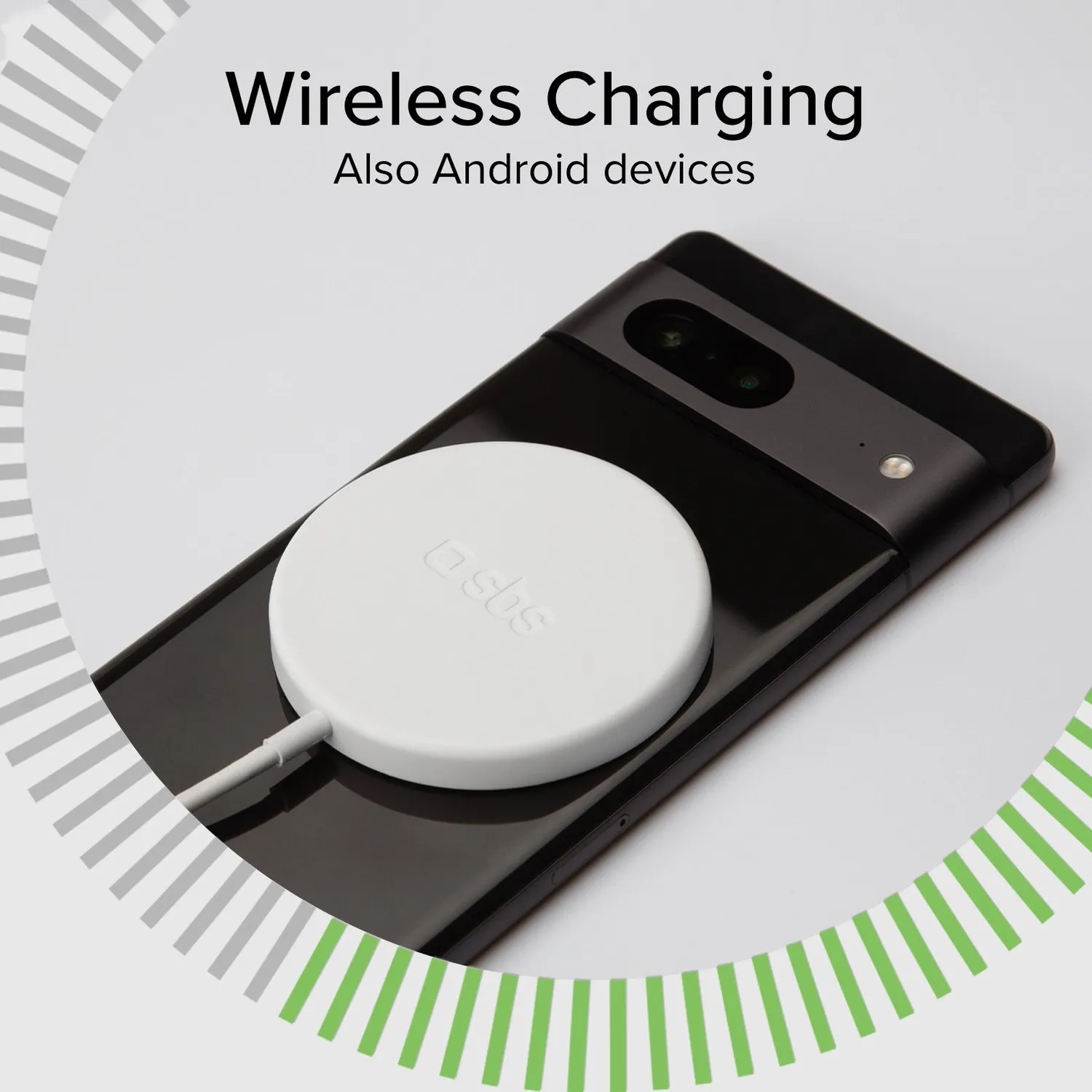 SBS Wireless Charger 15W Pad magnetisch MagSafe