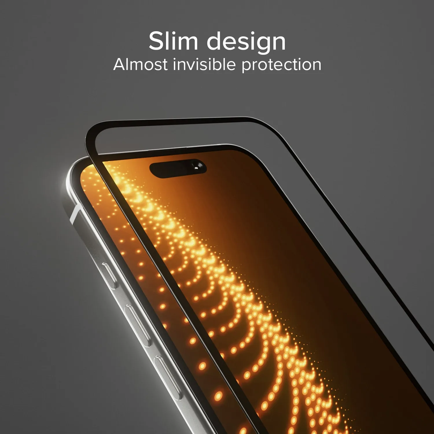 SBS iPhone 17 Panzerglas D3O Schwarz Applikator
