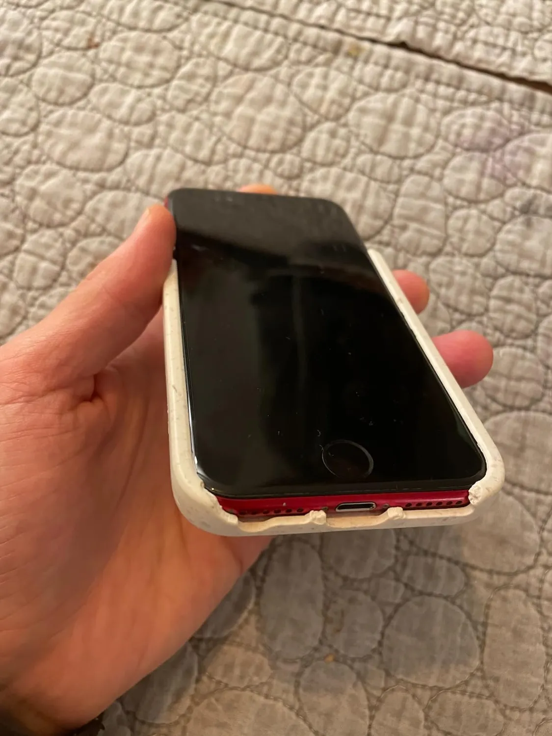 EAZY CASE Bio iPhone SE 8 7 Hülle Grün abbaubar