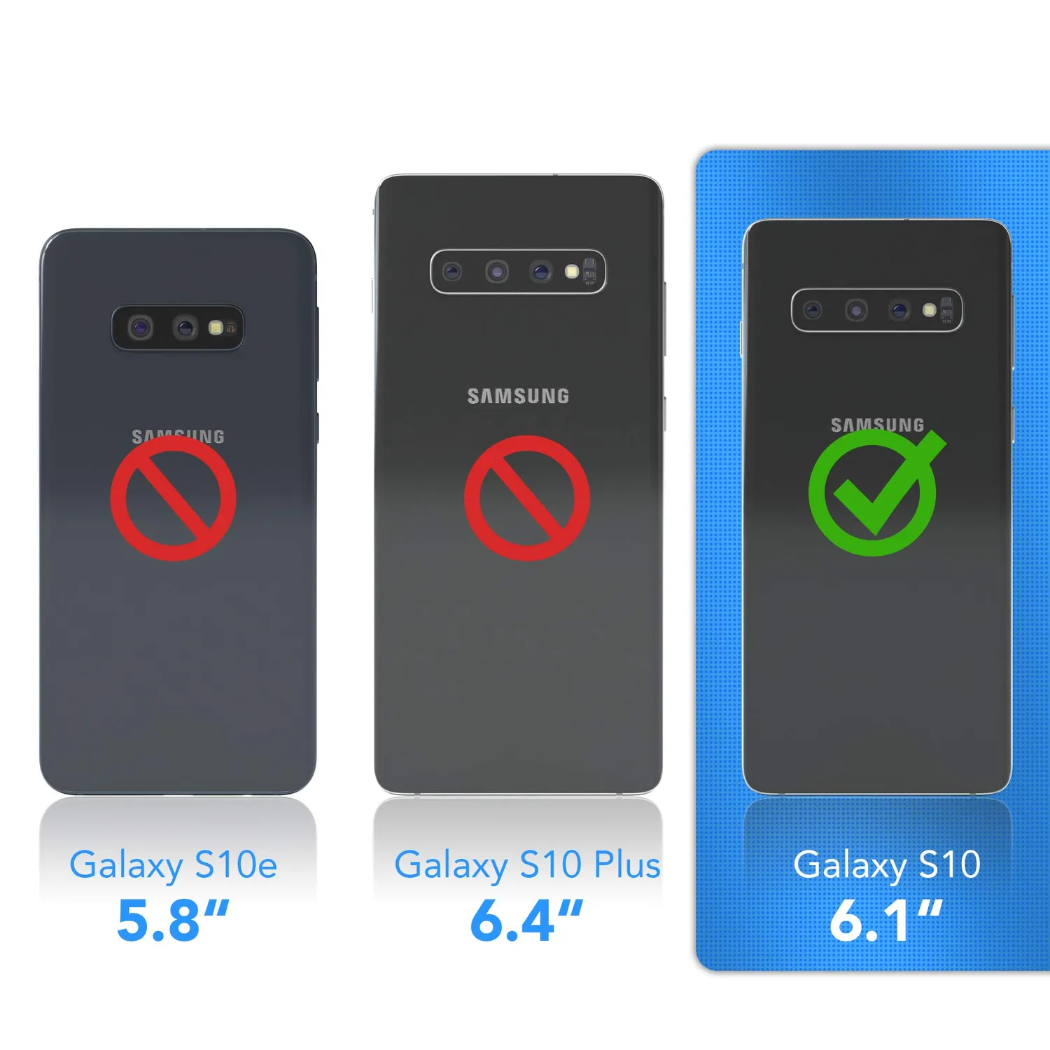 EAZY CASE Galaxy S10 Silikonhülle Transparent 0,8mm dünn