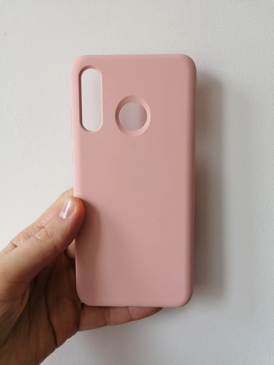 YATWIN Huawei P30 Lite Silikonhülle Rose ultradünn