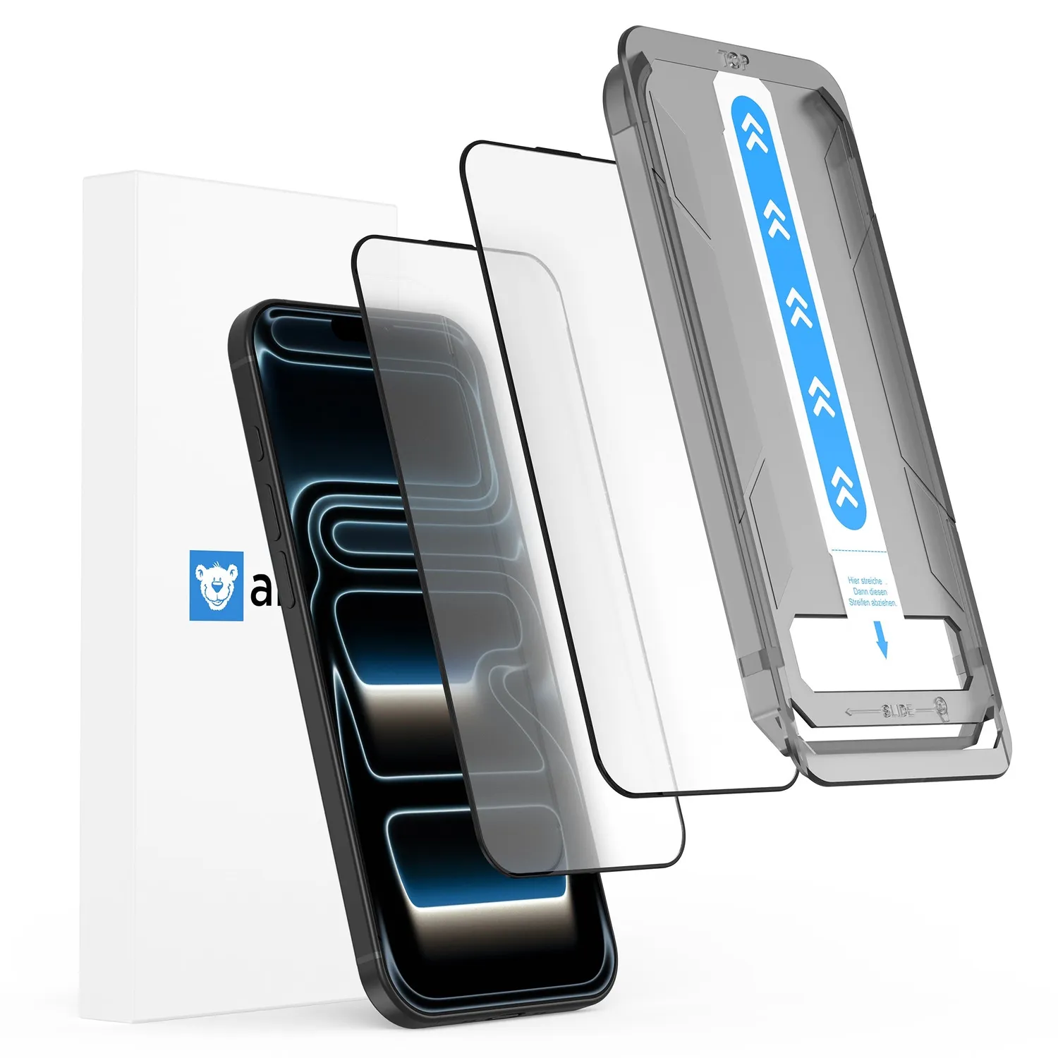 arktis DELUXE iPhone Panzerglas kristallklar 2 Stück