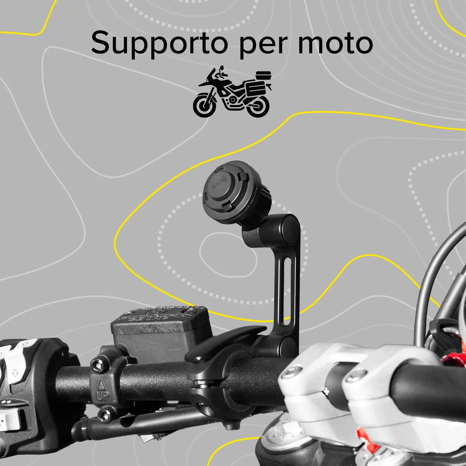 SBS Lock Pro Motorrad Handyhalterung Lenker