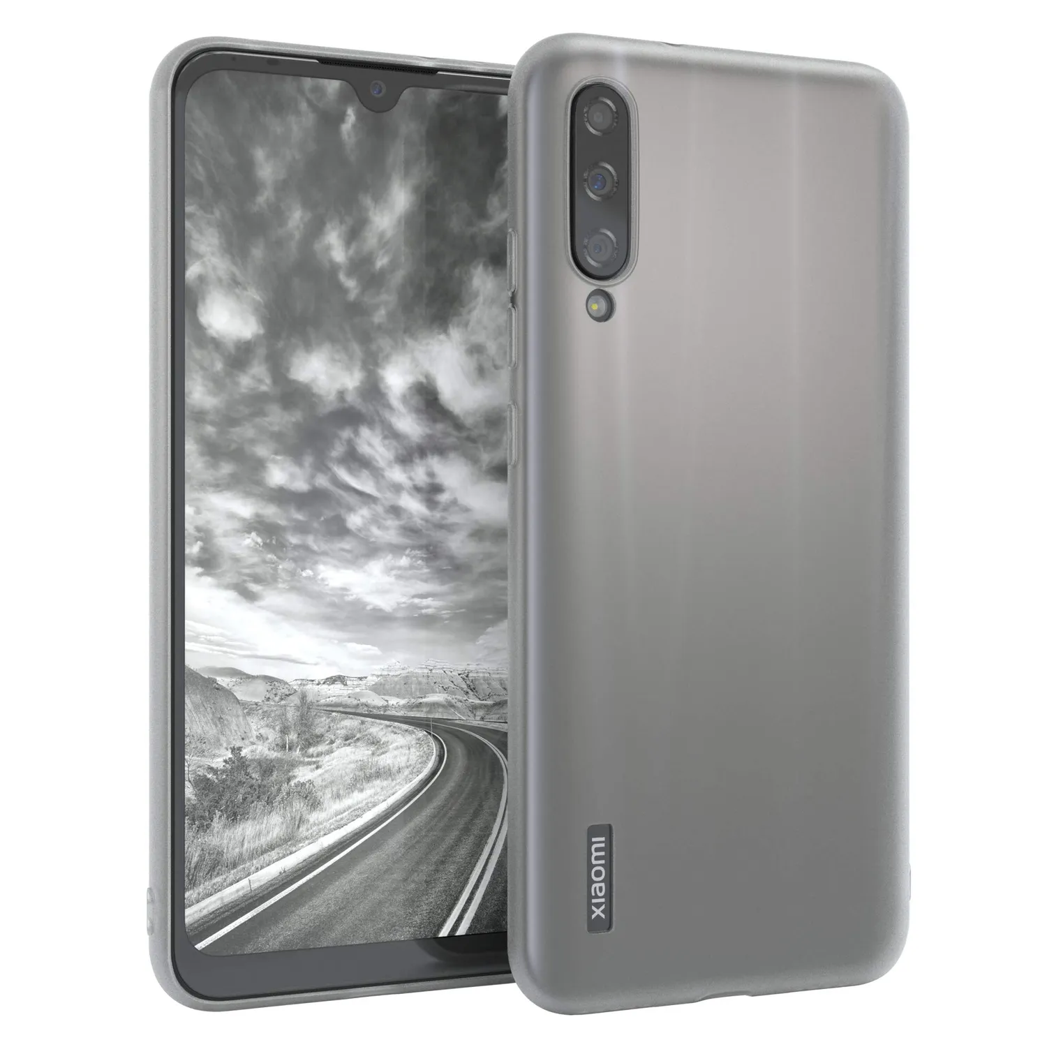 EAZY CASE Xiaomi Mi A3 Silikon Hülle Clear Transparent 0,8mm