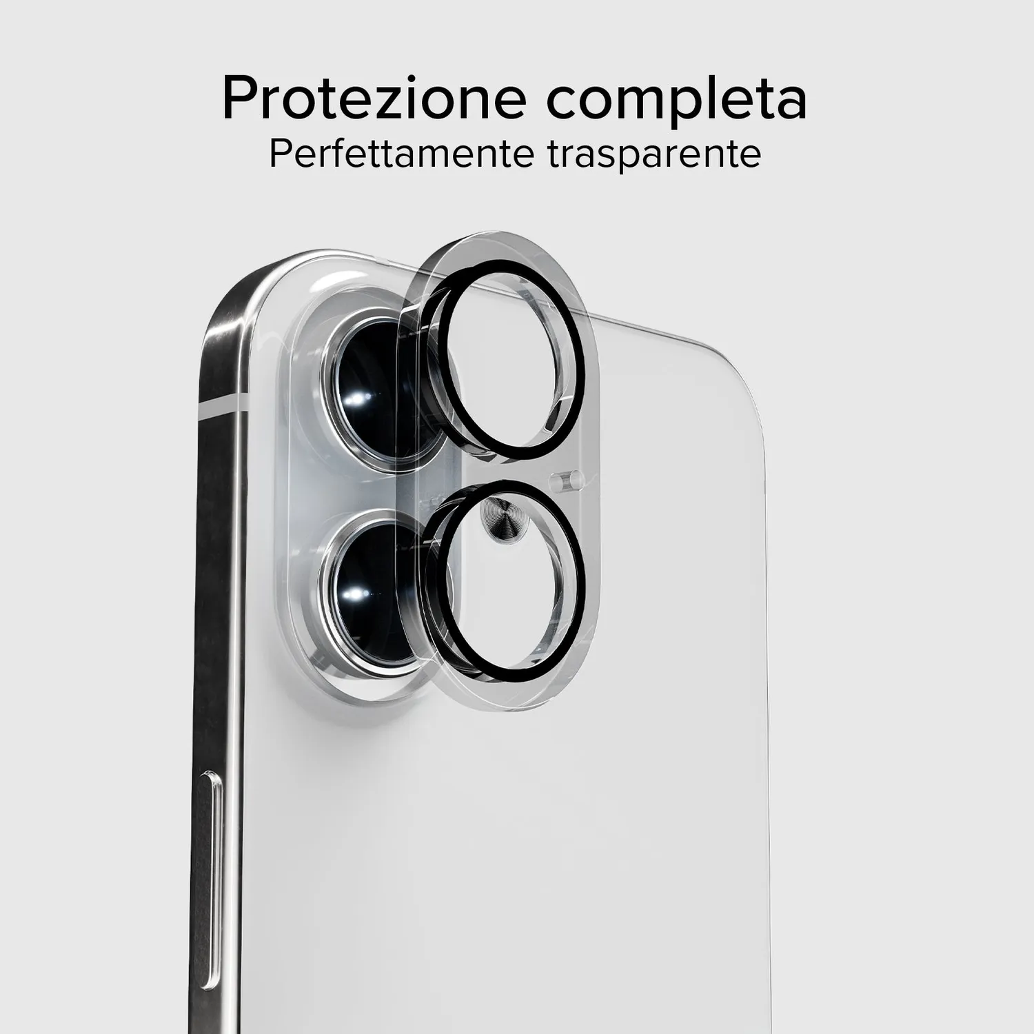 SBS Kameralinsenschutz Glas iPhone 16 / 17 transparent