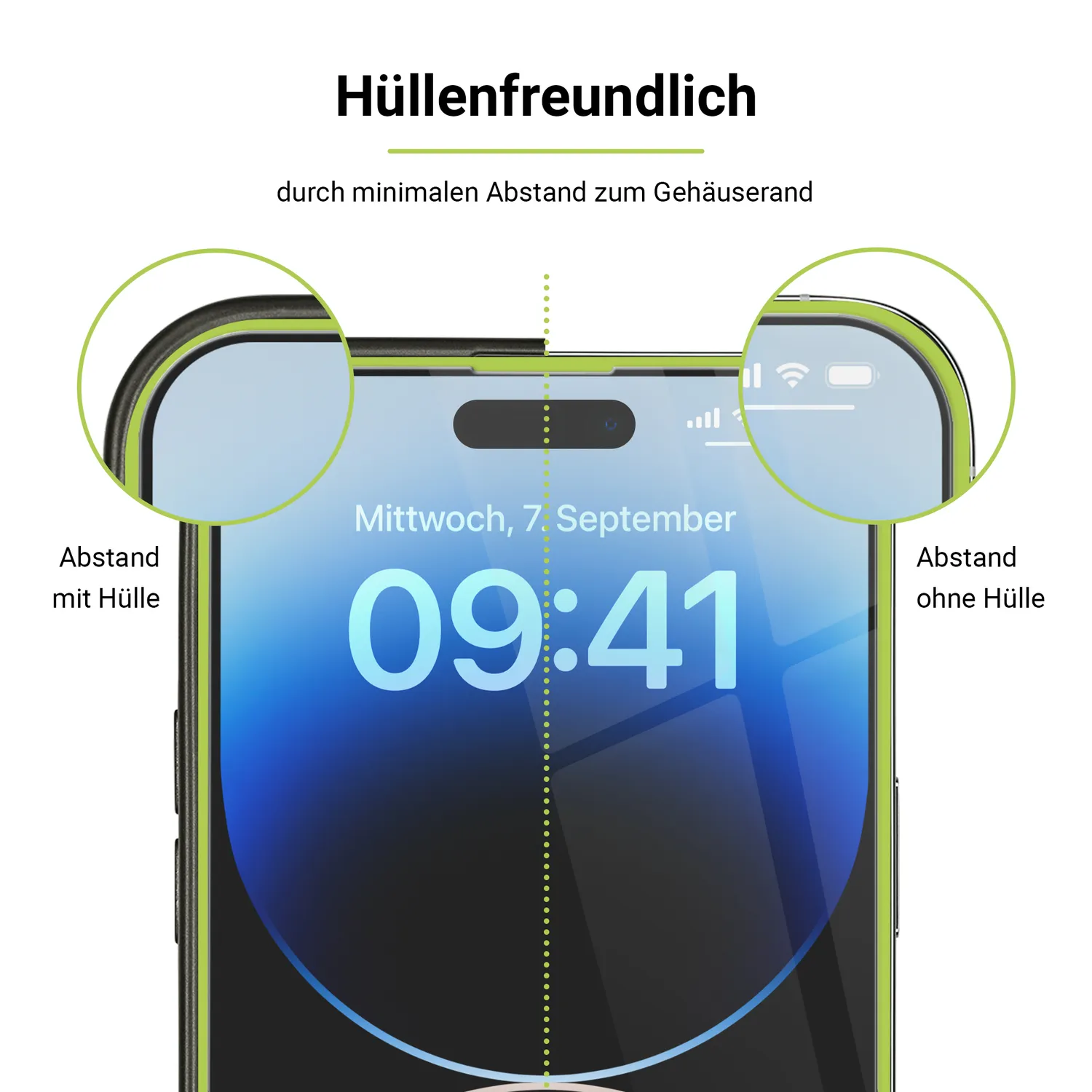 Artwizz SecondDisplay iPhone 14 Pro Max Panzerglas 2er Pack