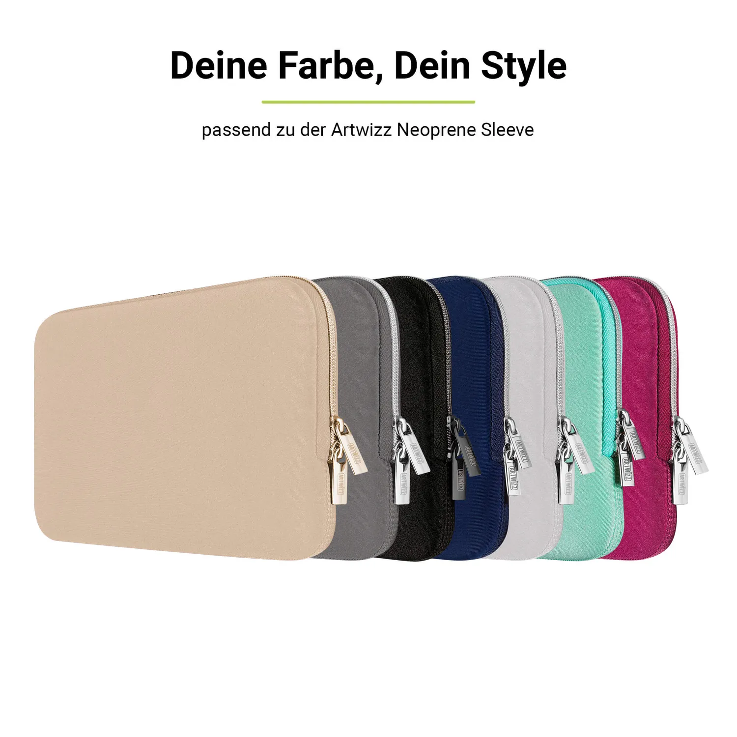 Artwizz Cable Sleeve Kabeltasche mit Reissverschluss