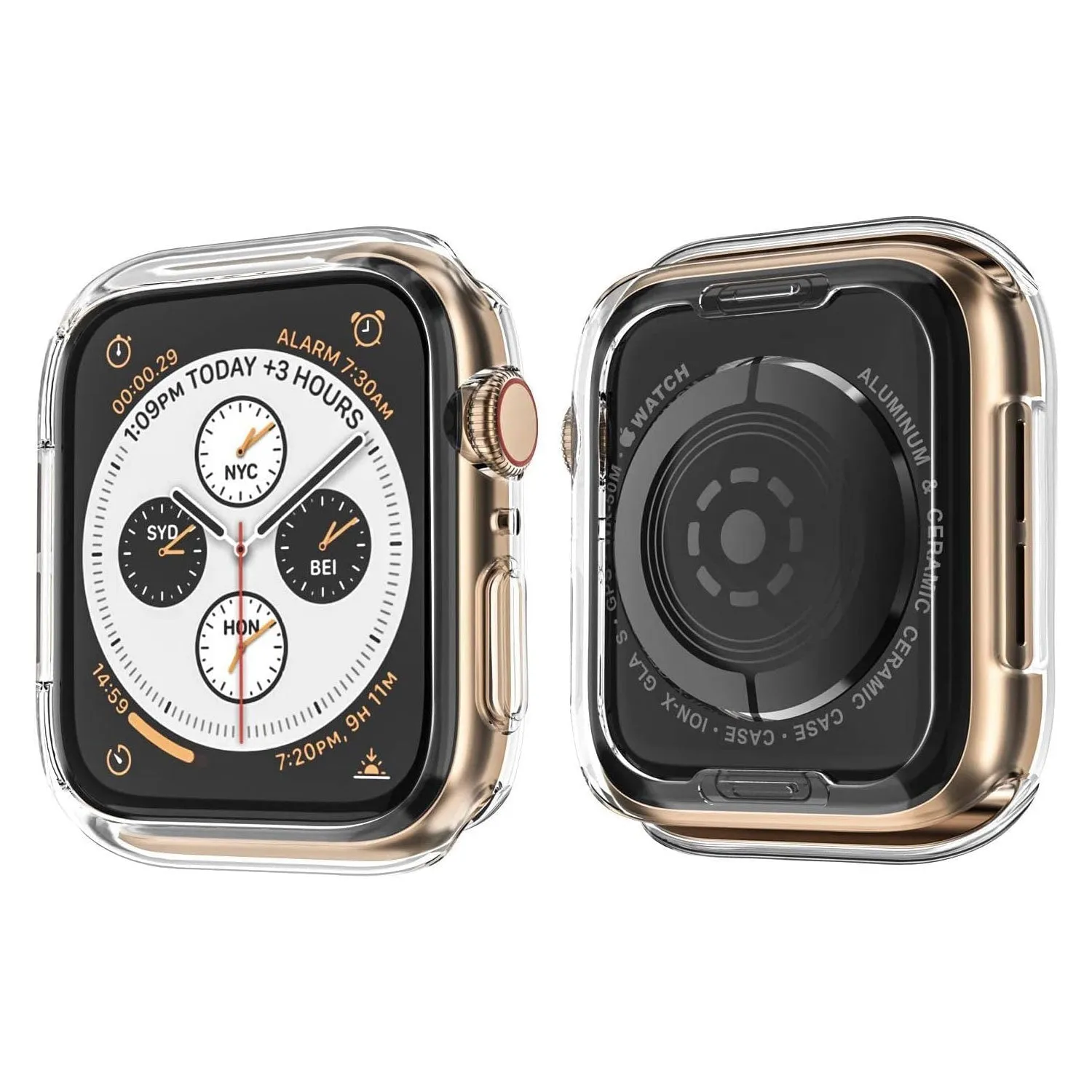 arktis CRYZTAL BUMPER Apple Watch Hülle 46mm klar