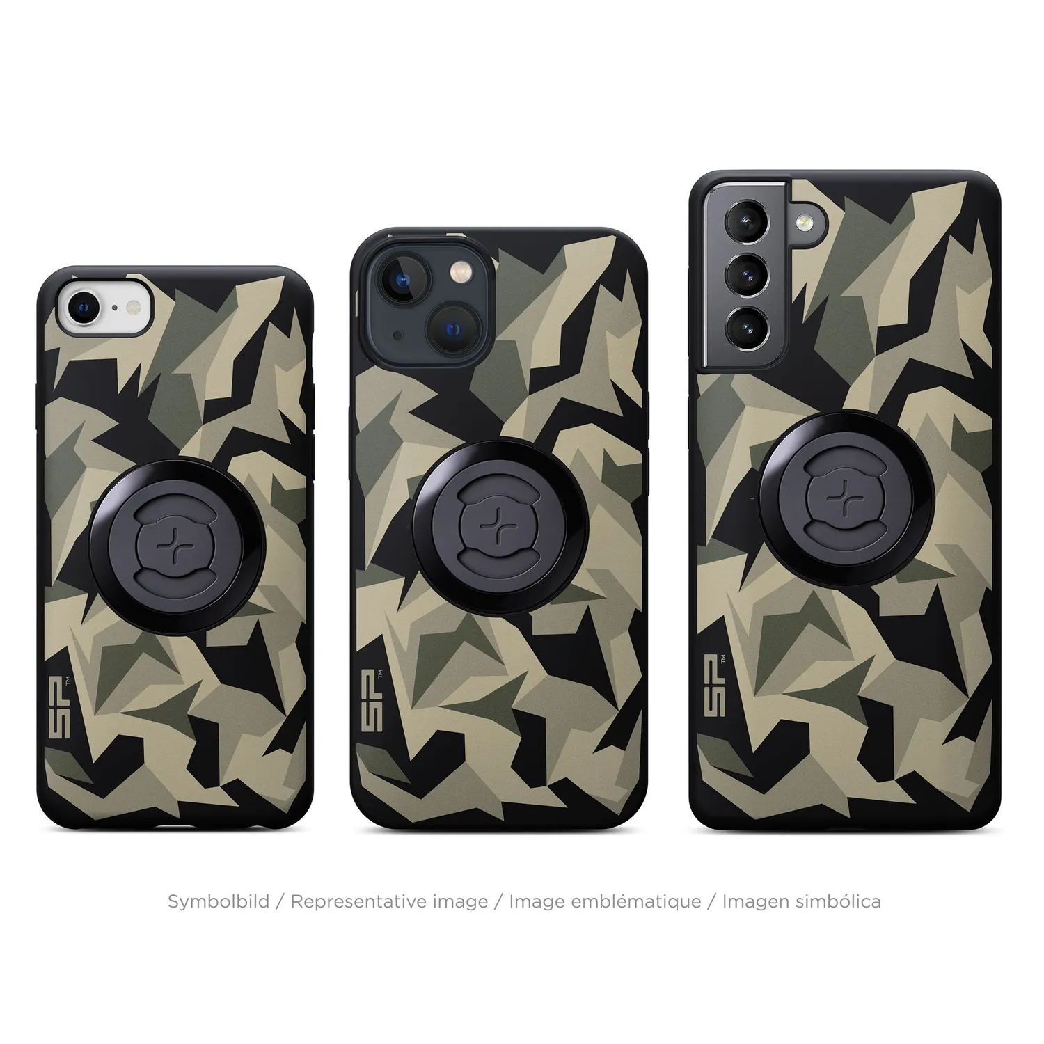 SP Connect Edition Geo Camo Handyhülle Olive robust